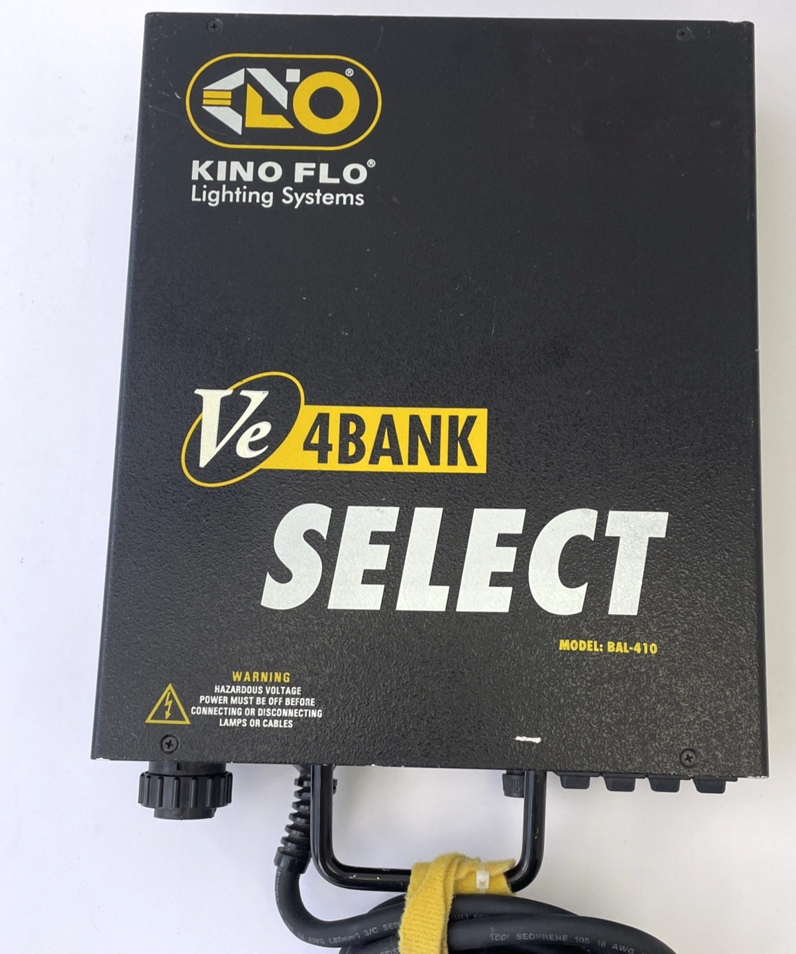Kino Flo Lighting Systems Select VE 4 Bank Ballast BAL-410-S120 120VAC 50/60Hz