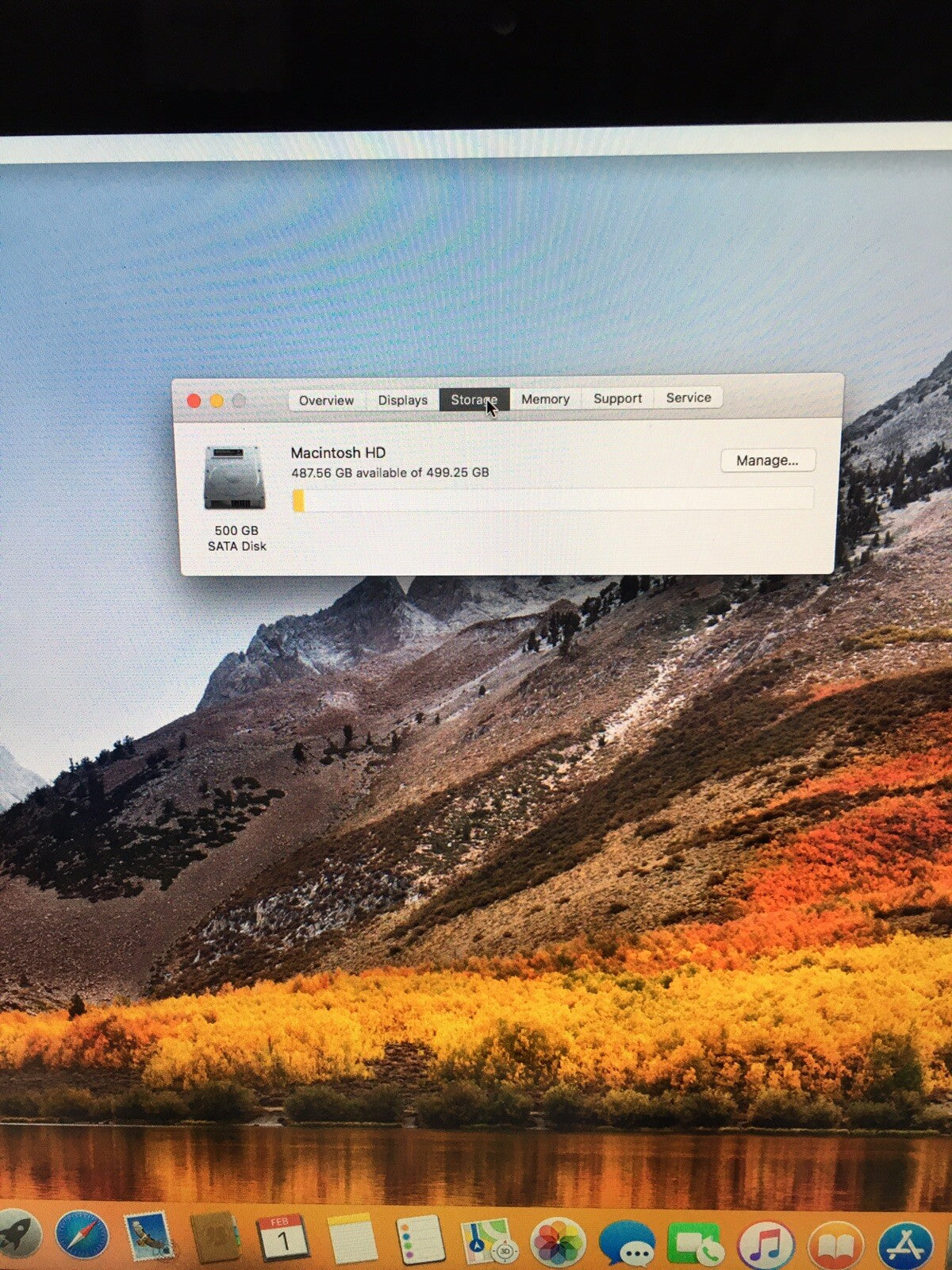 Apple iMac 21.5" A1311 Core I5 2.5GHz 4GB RAM 500GB HDD High Sierra