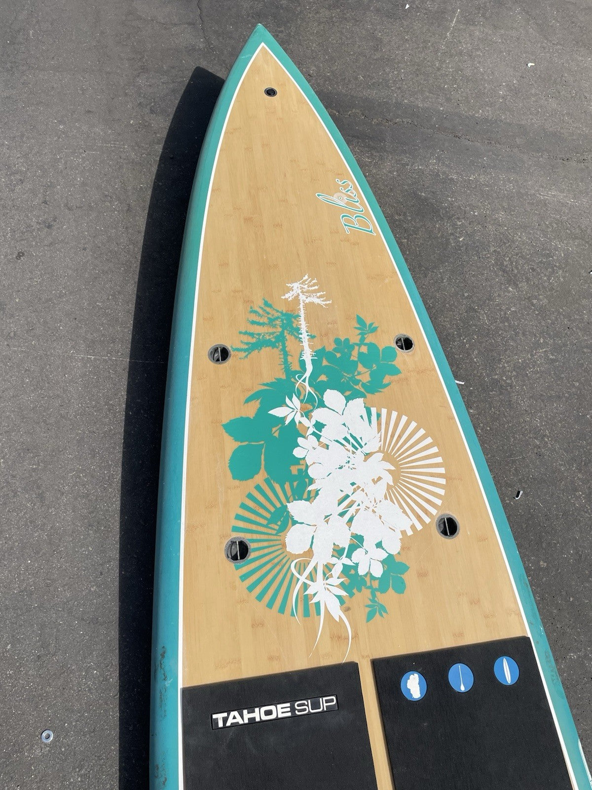 Tahoe SUP Bliss 12 foot 6 inch touring stand up paddle board for recreational and fitness paddling