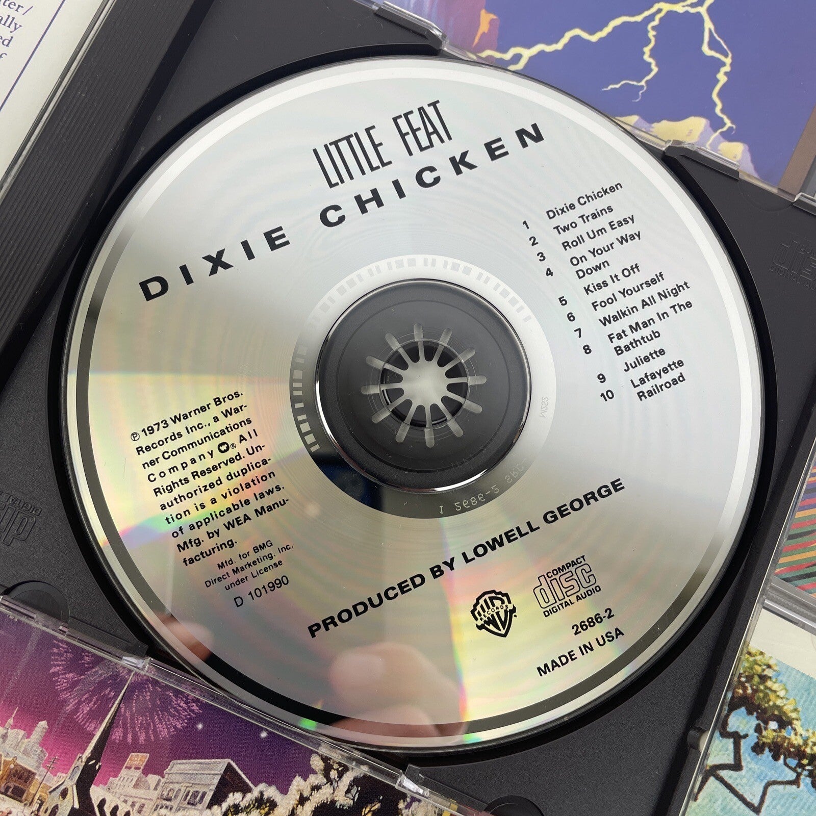Little Feet 6 CD Lot Dixie Chicken Feats Don't Fail Me Now Let It Roll The Mambo