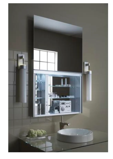 ROBERN UC3027FPL UPLIFT Mirror cabinet 30" x 27"Integrated Electrical Nightlight