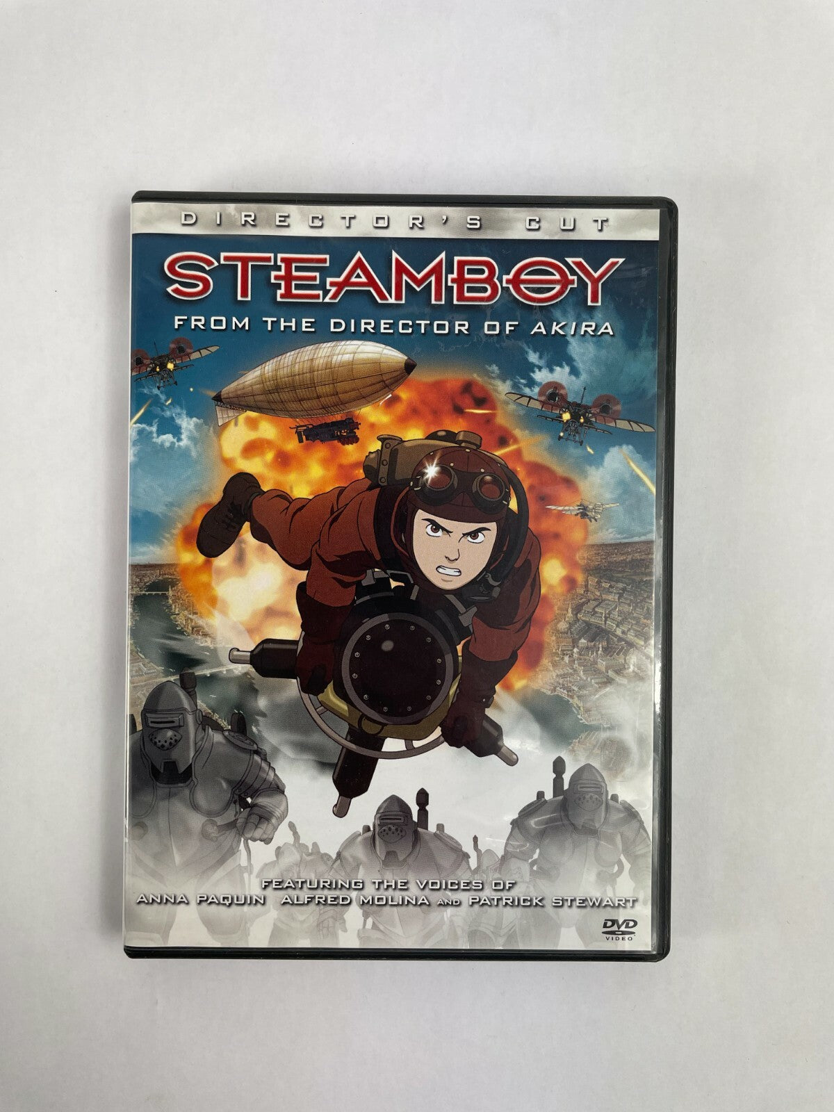 " Steamboy " Directors Cut DVD Movie w Special Features - Mint Disc Guaranteed