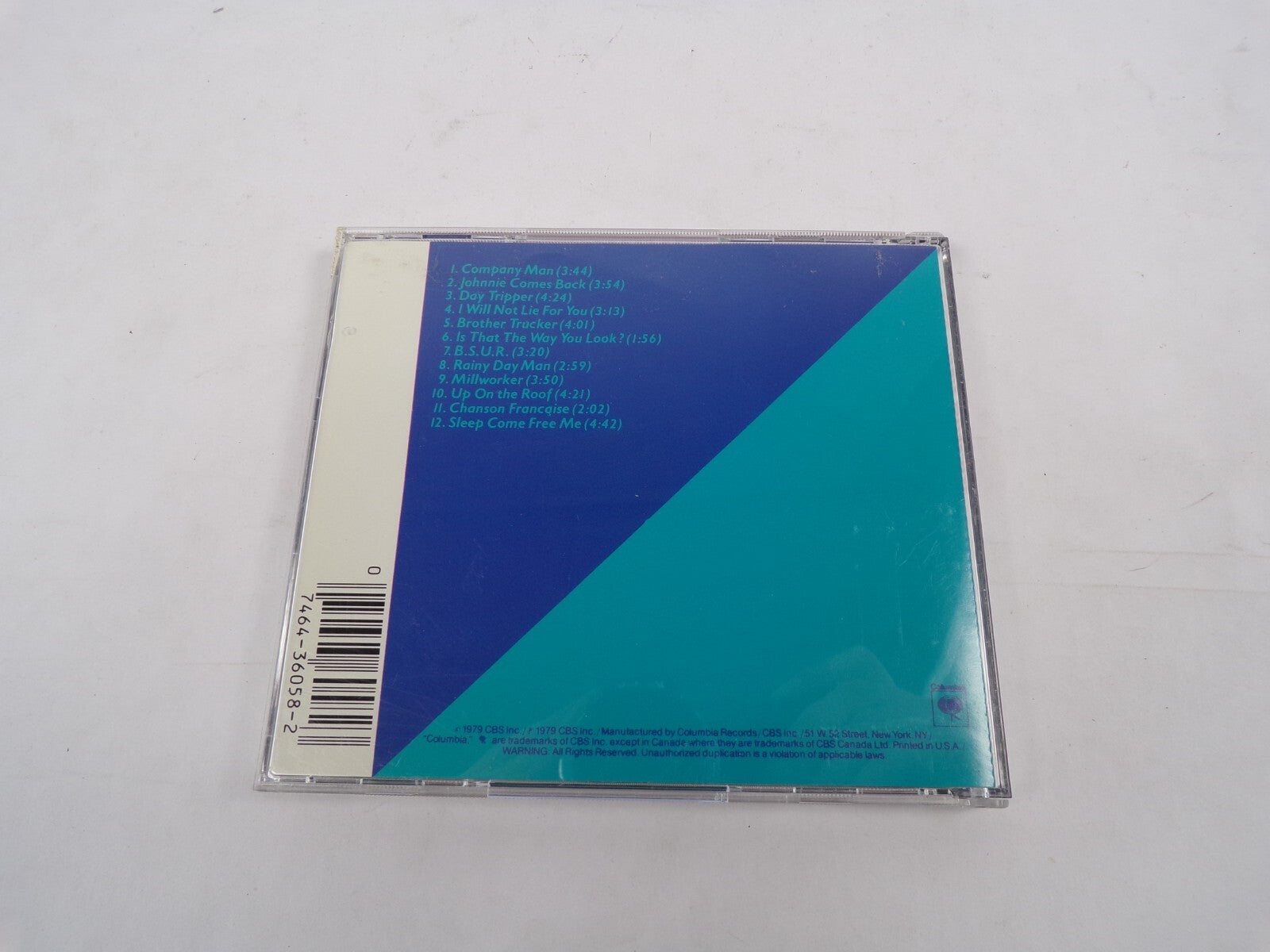 James Taylor-Flag Company Man Johnnie Comes Back Day Tripper I Will Not CD#30