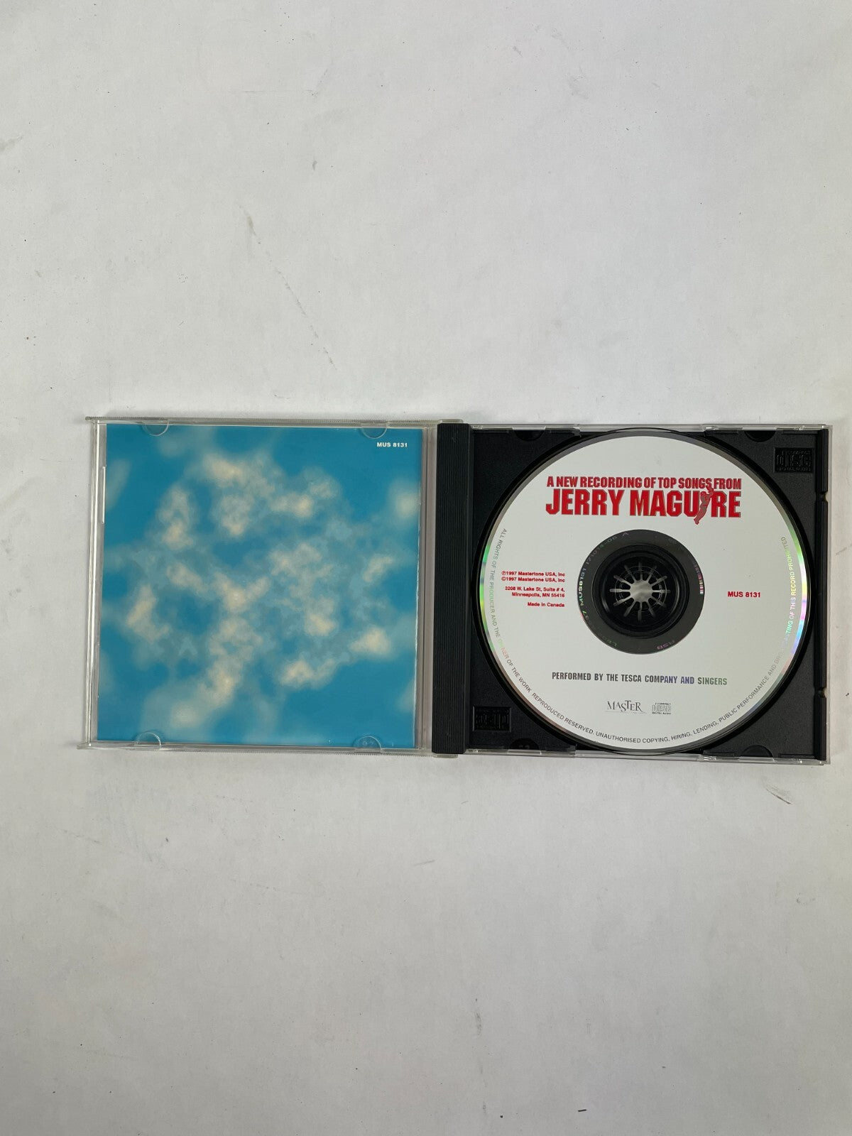 A New Recording Of Top Songs From Jerry Maguire Sitting Still Moving Still CD#72