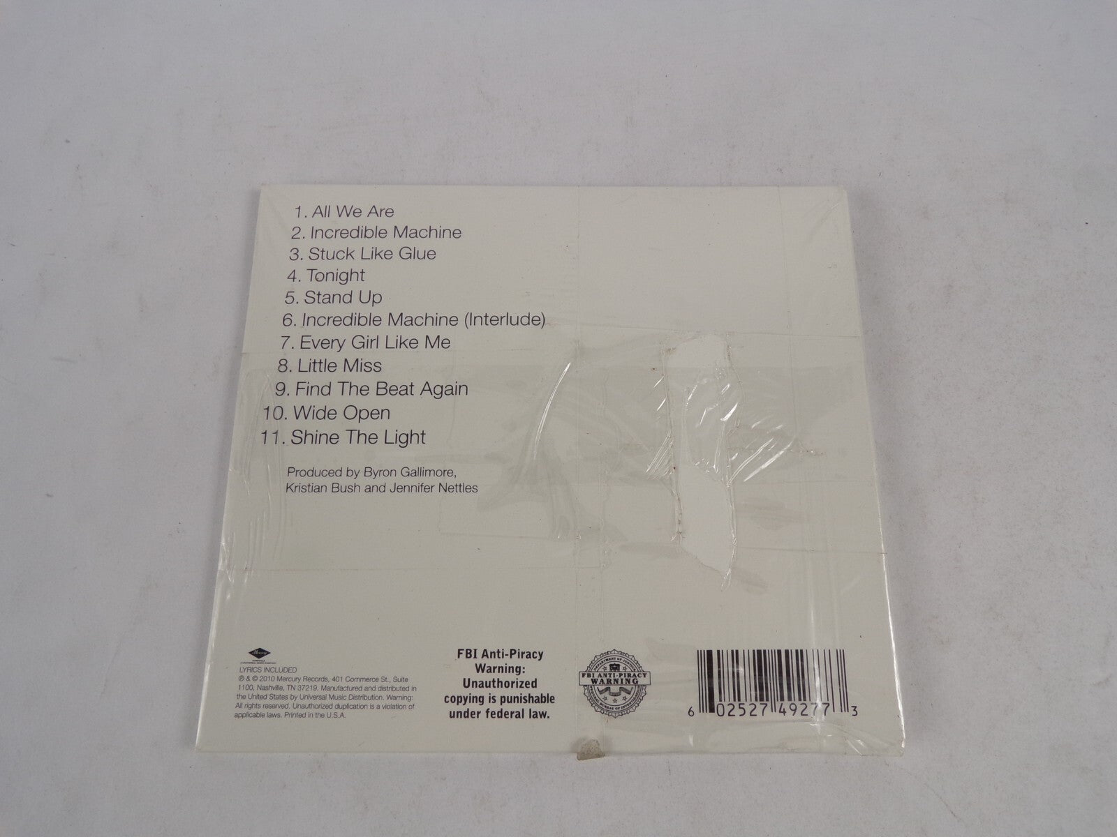 Sugarland The Ingredible Machine All We Are Increadible Machine Stuck Like CD#58