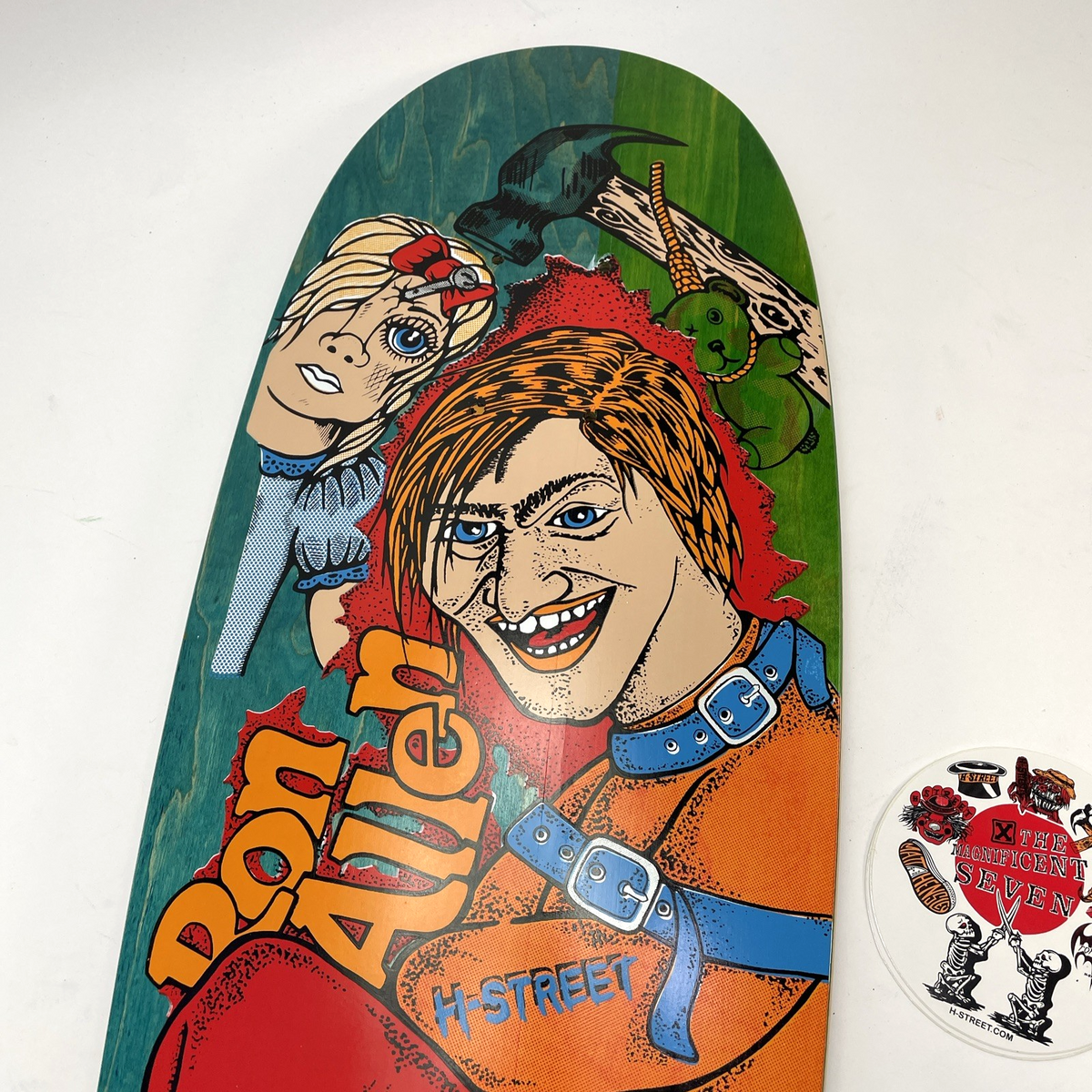 RON ALLEN "INSANE" RE-Issue Deck H-Street Skateboards Watson Laminates 15 / 166
