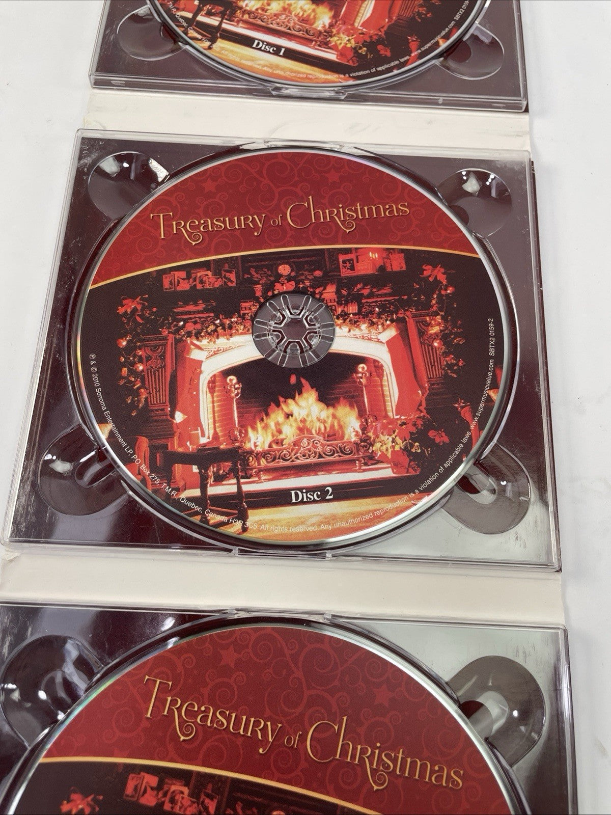 Treasury of Christmas Box Set 3 Digital Audio CD 101 Strings Orchestra 37 songs