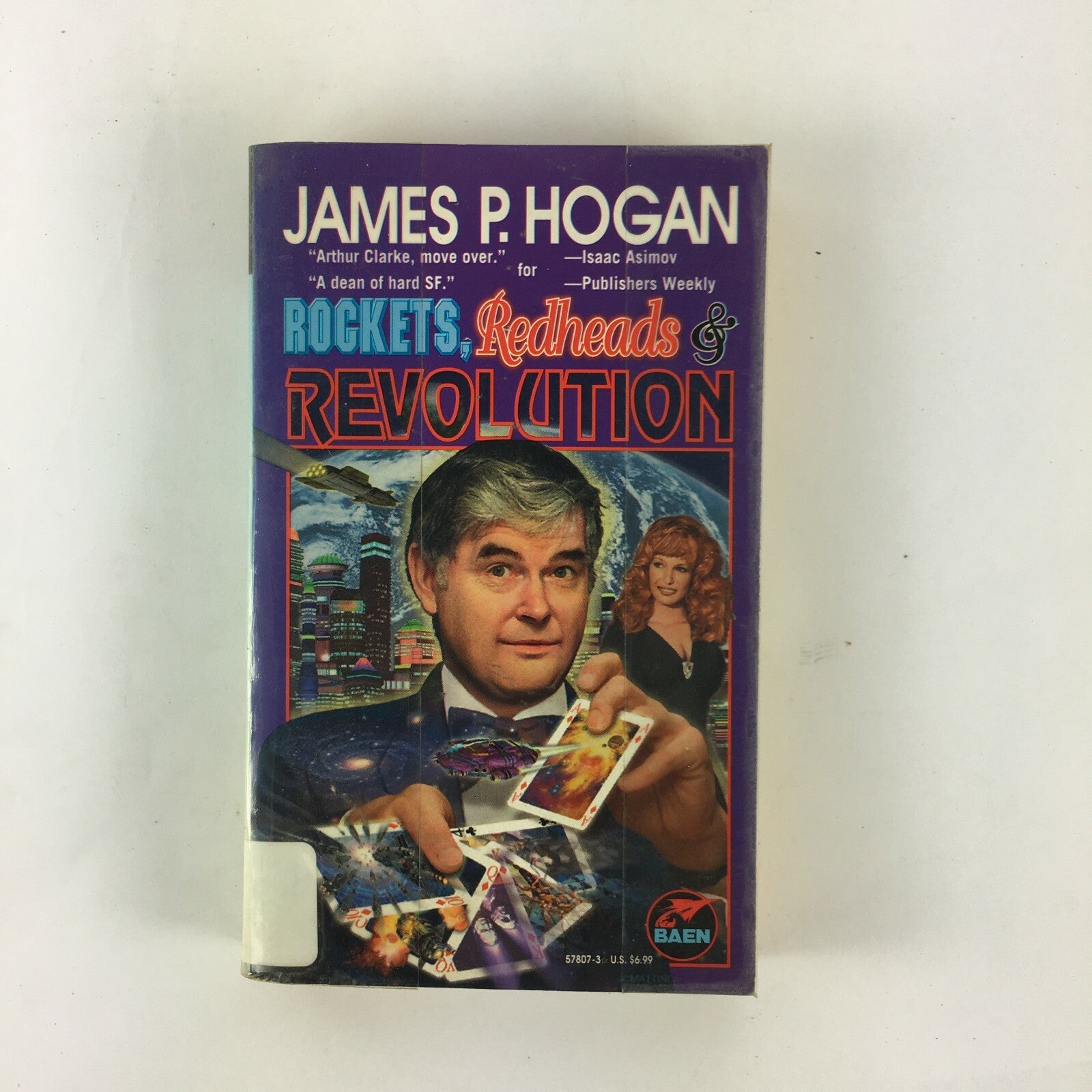 James P.Hogan Rockets Redheads Revolution Arthur Clarke more over