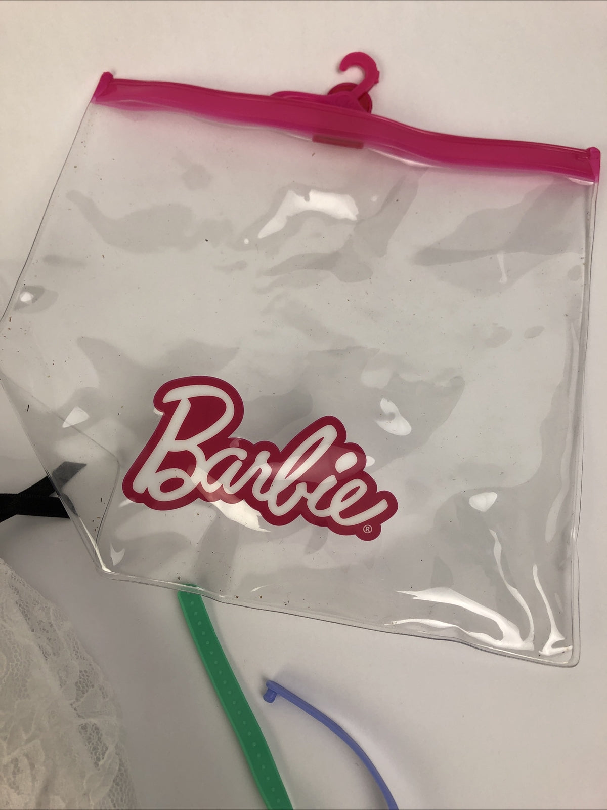 Barbie Outfit - White Wedding Dress with Veil plus Cactus Belt Fanny Pack LOOK