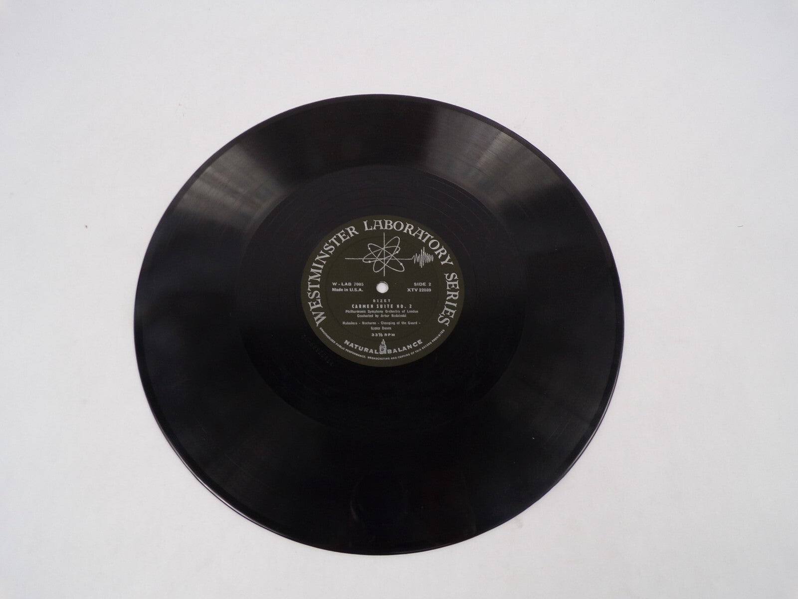Bizet Carmen Suites Philharmonic Symphony Orchestra Vinyl Record