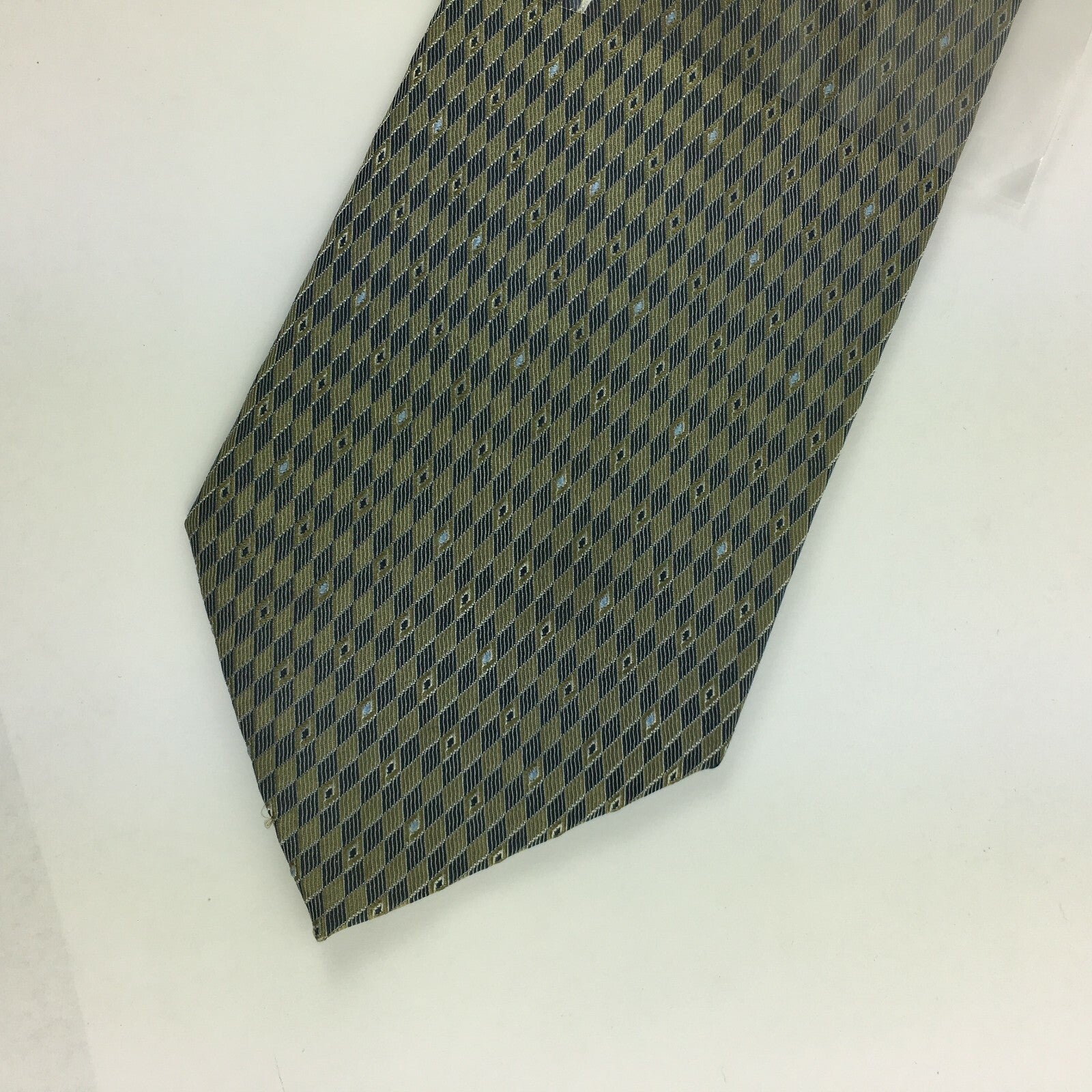 Genuine Kenneth Cole 100% Silk Handmade Stylish Formal/Casual Tie Multi Coloured