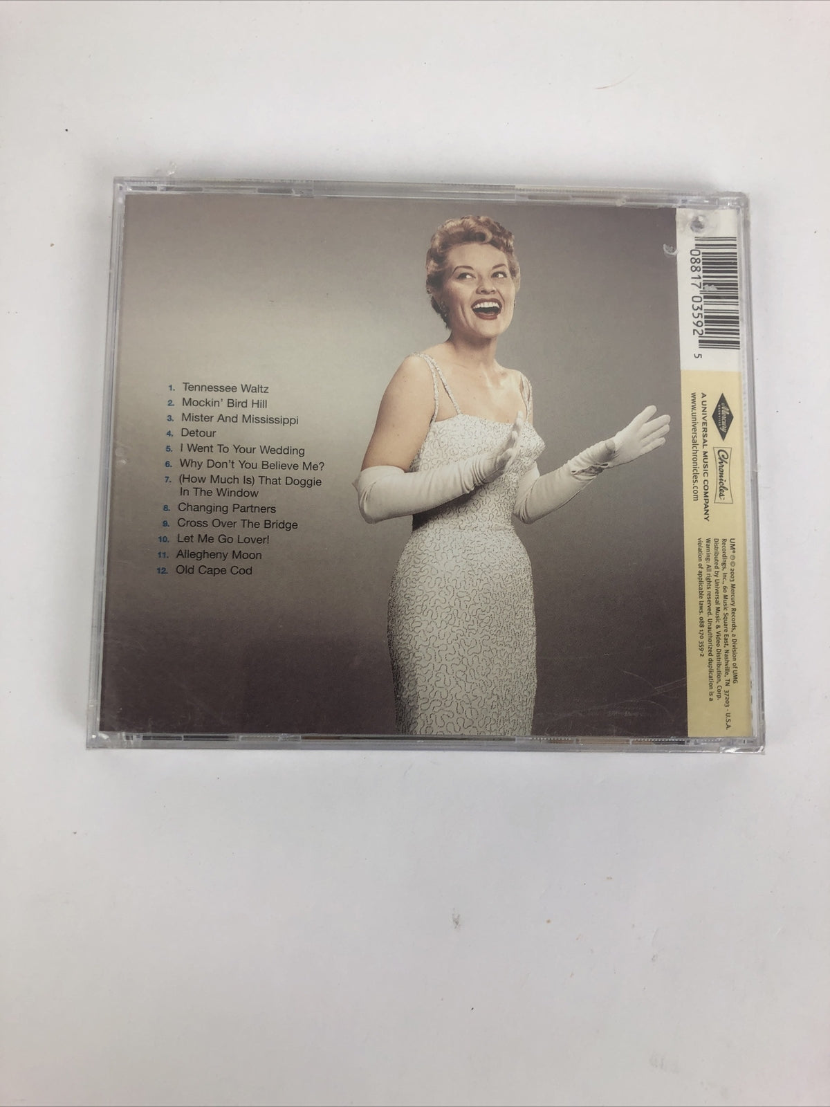The Best of Patti Page : 20th Century Masters - The Millennium Collection CD #33