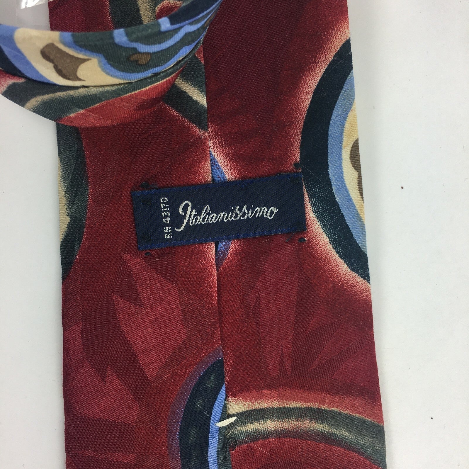 Genuine Italianissim 100% Silk Handmade Stylish Formal/Casual Tie Multi Coloured