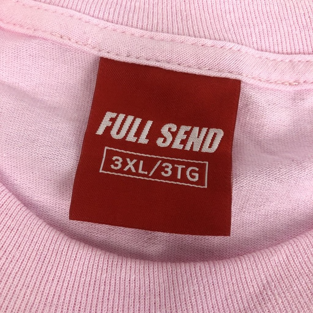 NELK BOYS Full Send " Married to the Send " TRIPLE XL 3XL PINK SS T-Shirt RARE