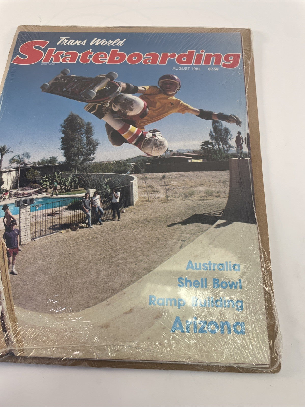 TRANSWORLD SKATEBOARDING MAGAZINE August 1984 Kevin Staab Craig Johnson