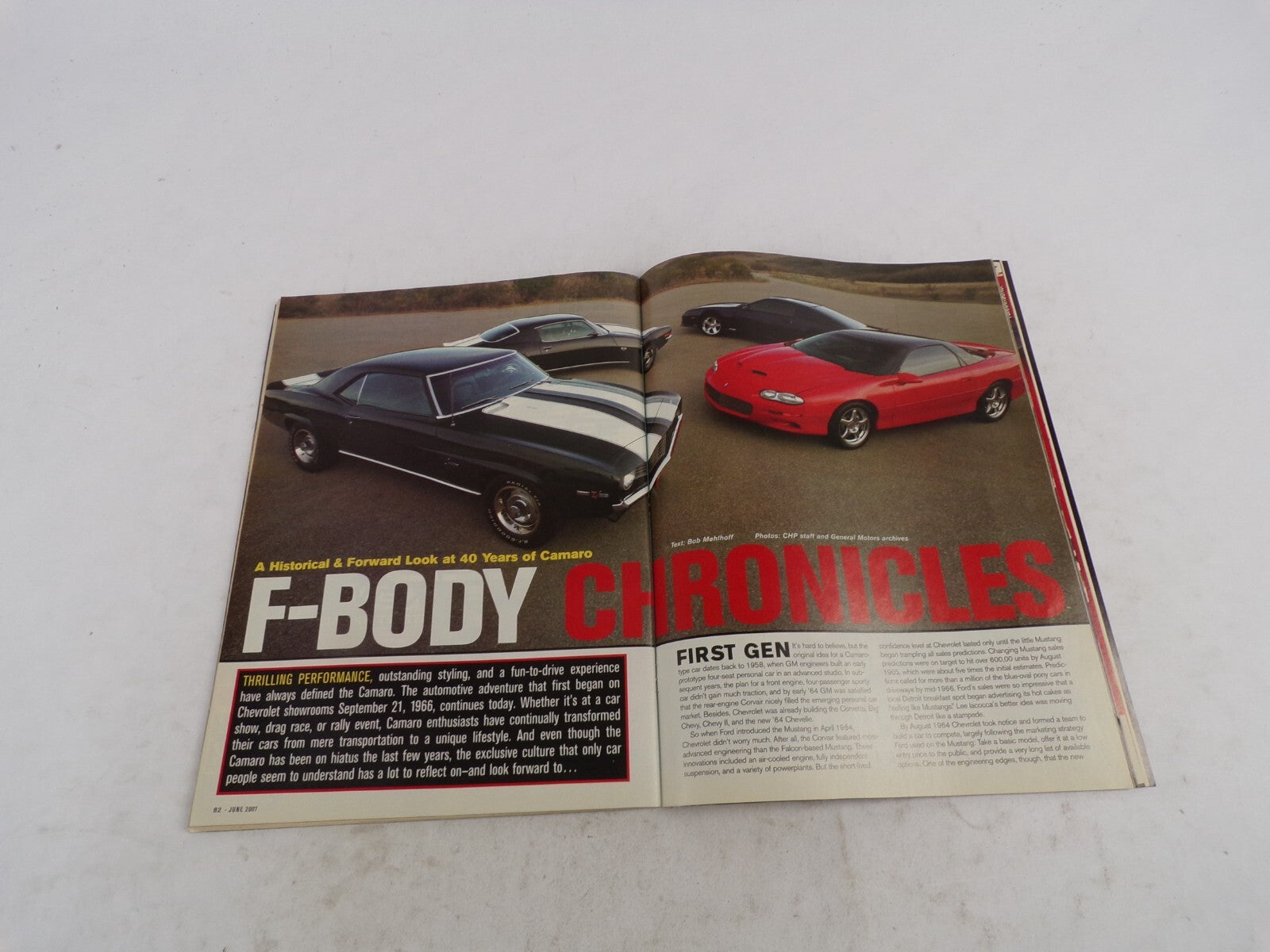 June 2007 Chevy High Performance Street & Strip 10 Proven Setups 45 LB C3 Vette