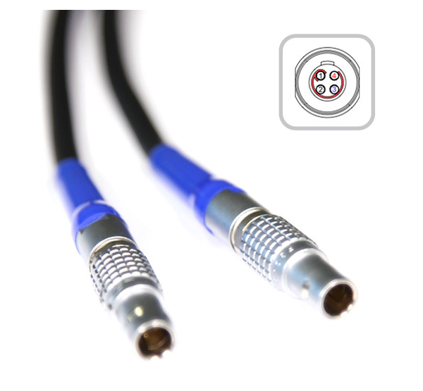 Elements' Technica Hand Controller Command Cable 100’ ft Lemo 4-pin male size 0B
