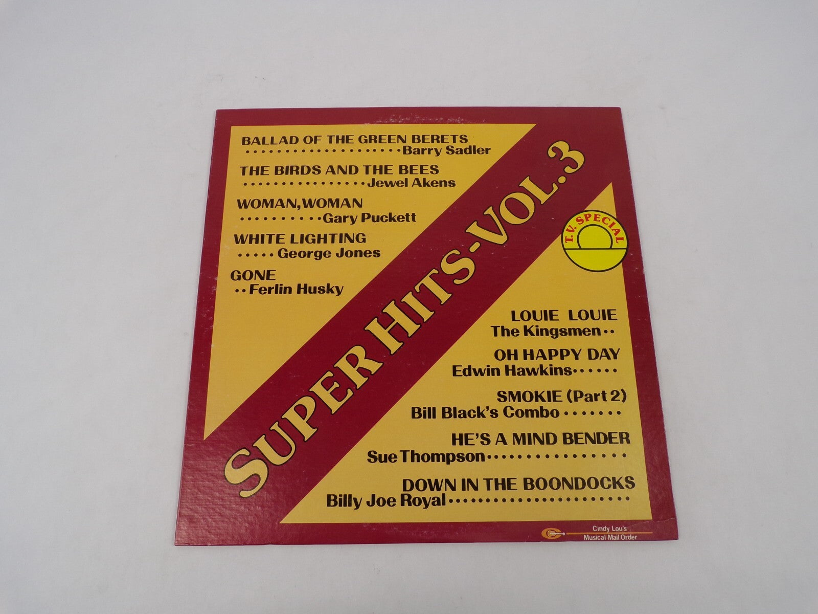 Super Hits Vol.2 Oh Happy Day The Birds And The Bees Gone Smokie Vinyl Record