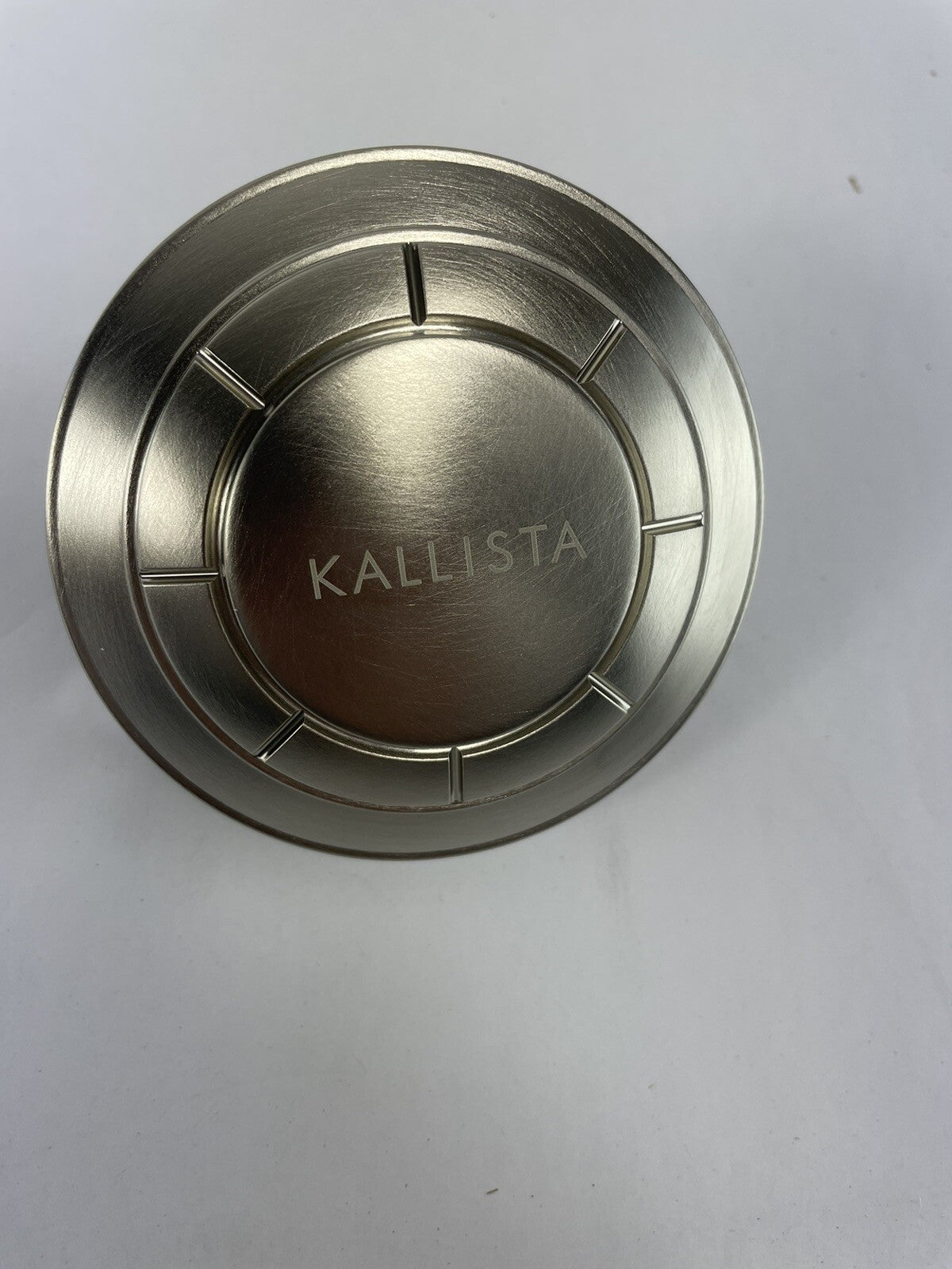 Kallista P21580-00-AG Loft Collection brushed brass bathtub overflow cover