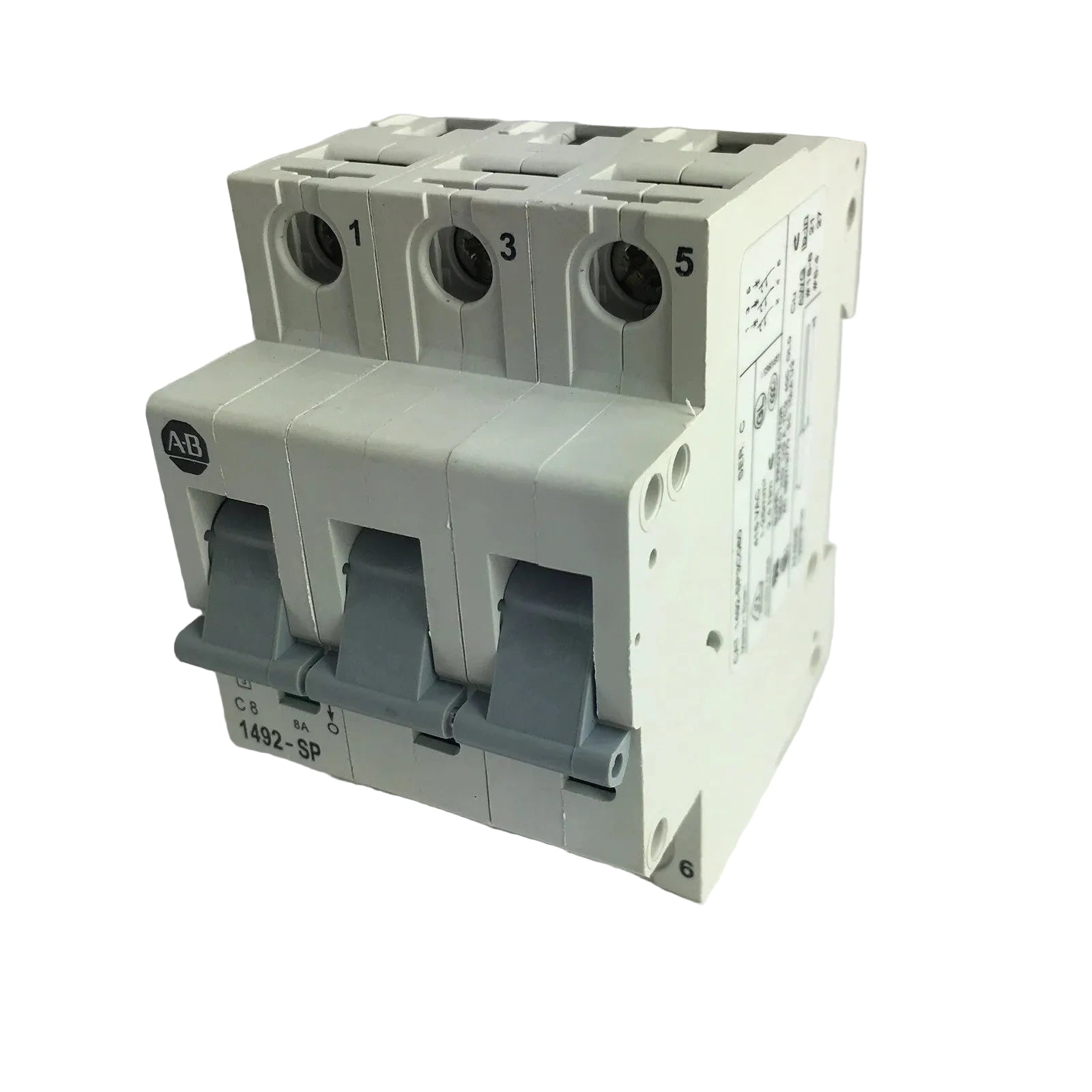 ALLEN BRADLEY 1492-SP3C080 SER. C CURUIT BREAKER
