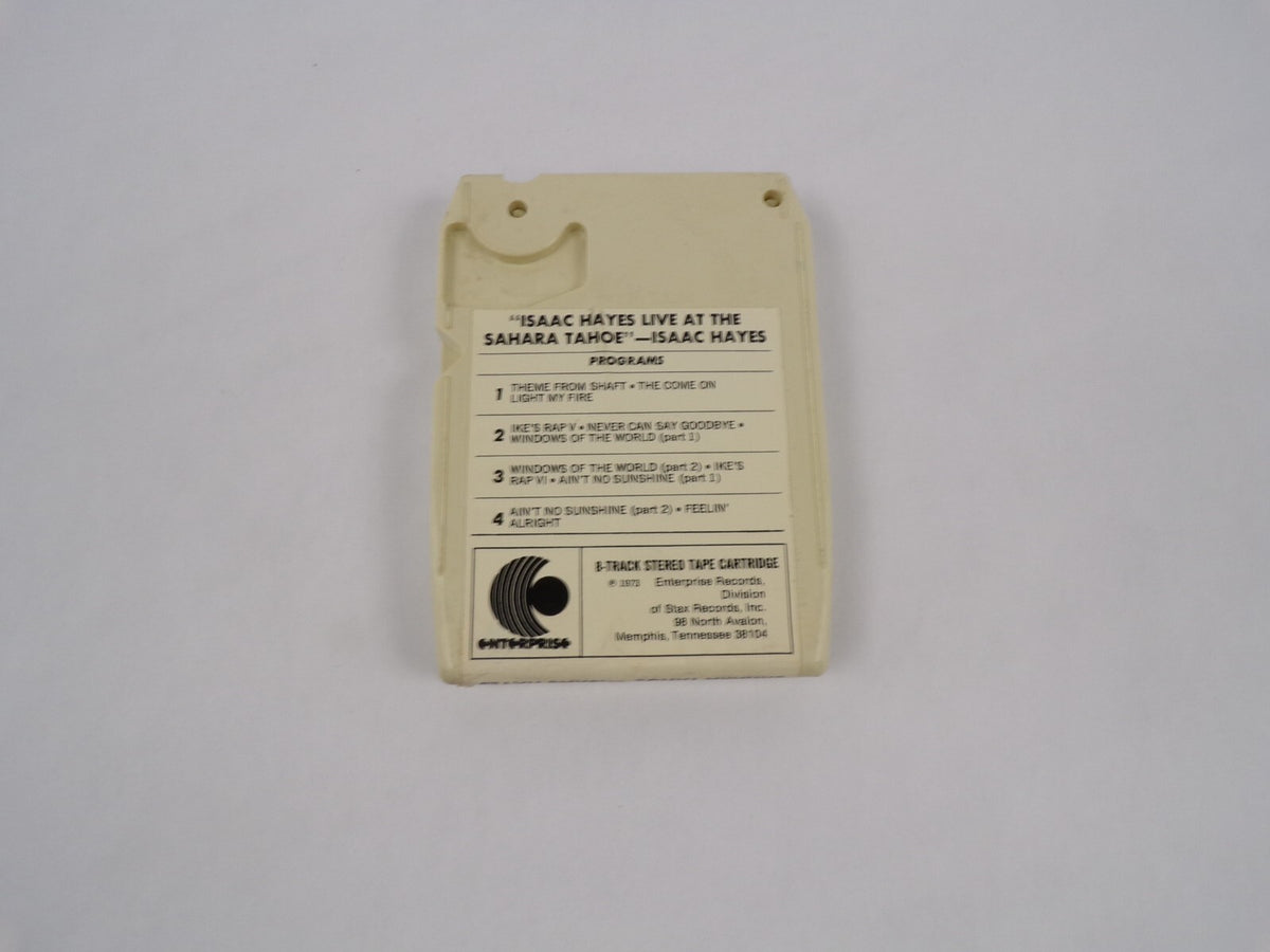 Isaac Hayes Live At The Sahara Tahoe Feelin' Alright Stereo Tape Cartridge
