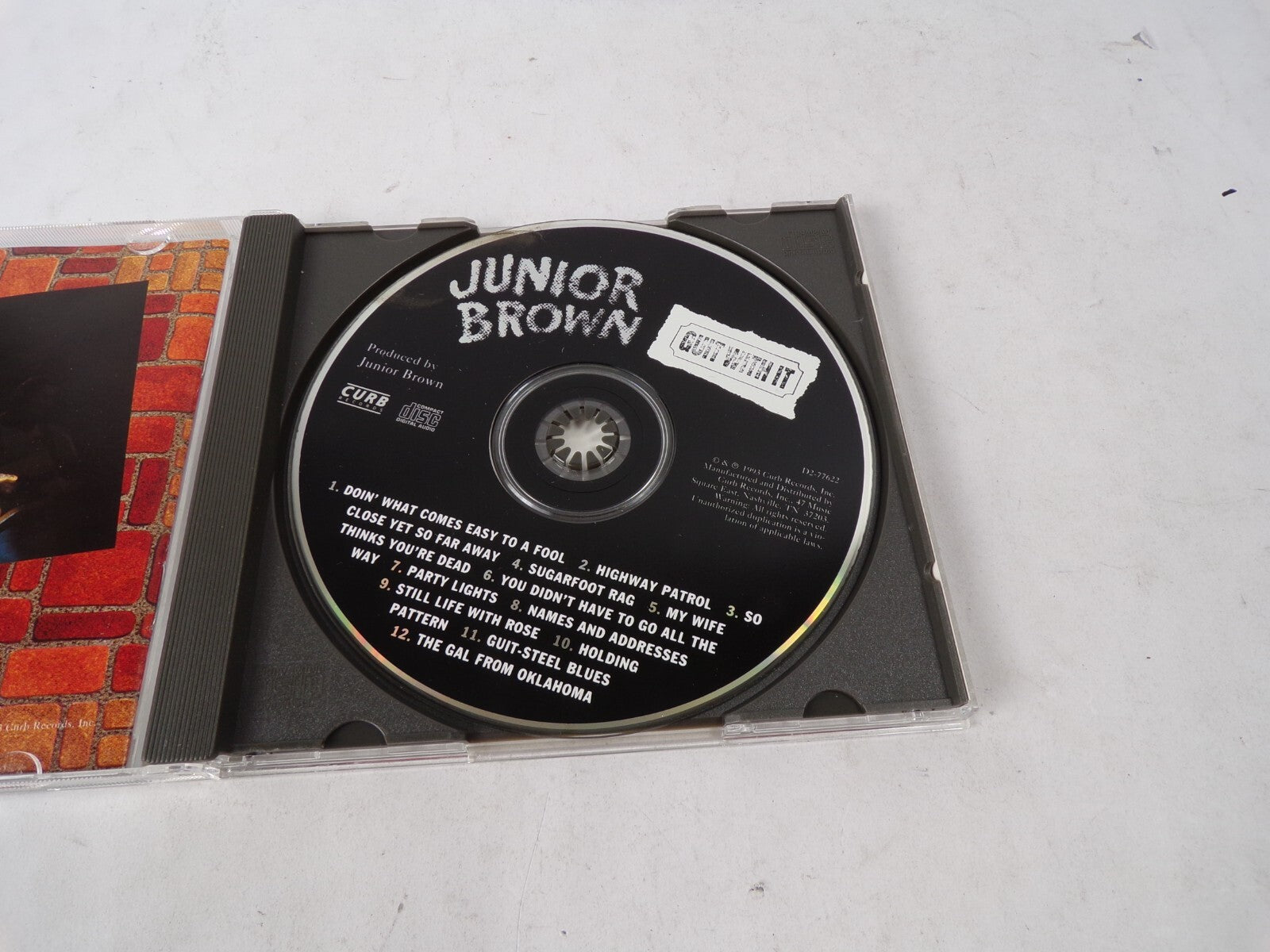Junior Brown Doin' What Comes Easy To A Fool Highway Patol So Close Yet CD#62