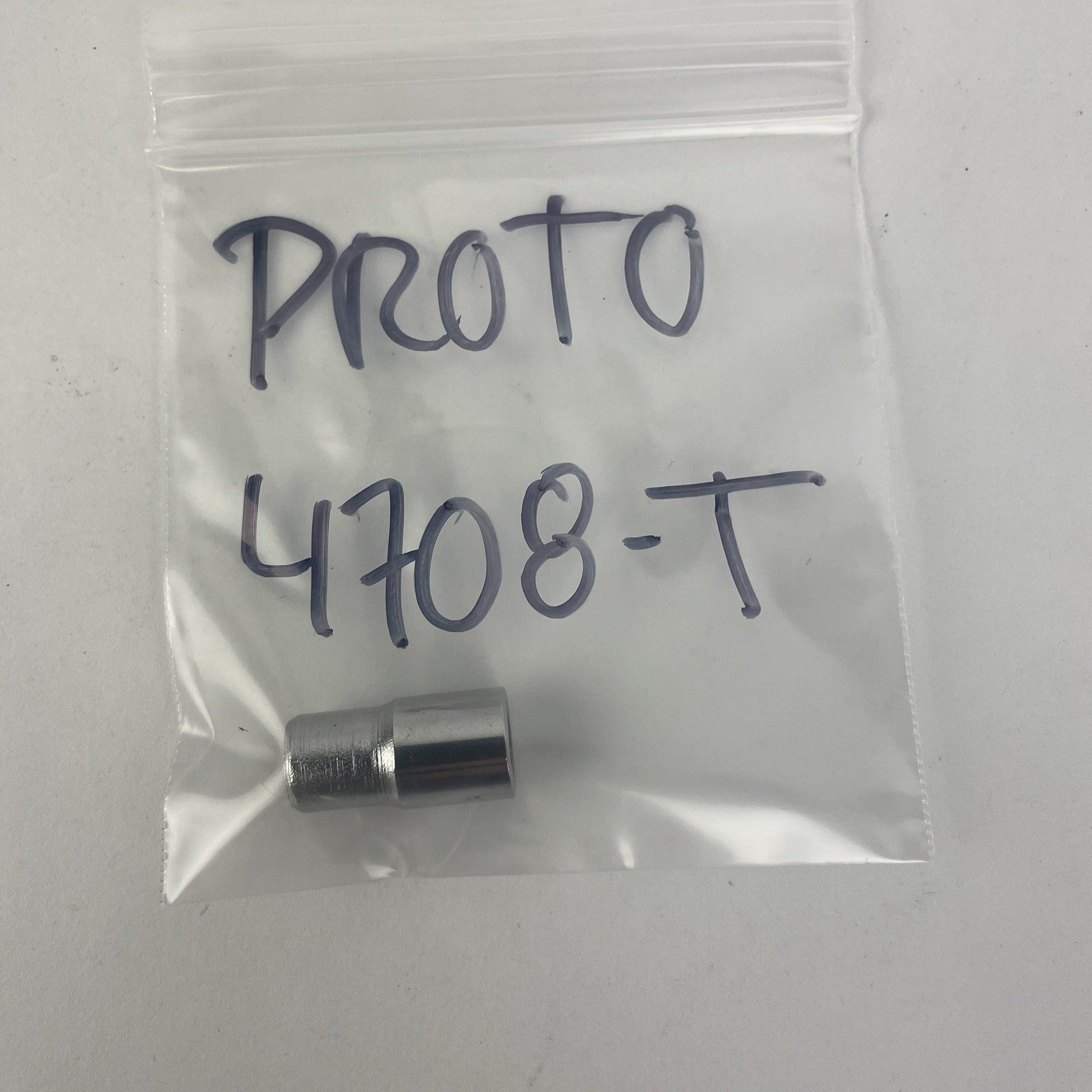 Vintage Proto Professional 4708-T  1/4" Socket 12 Point 1/4" Drive USA VGC