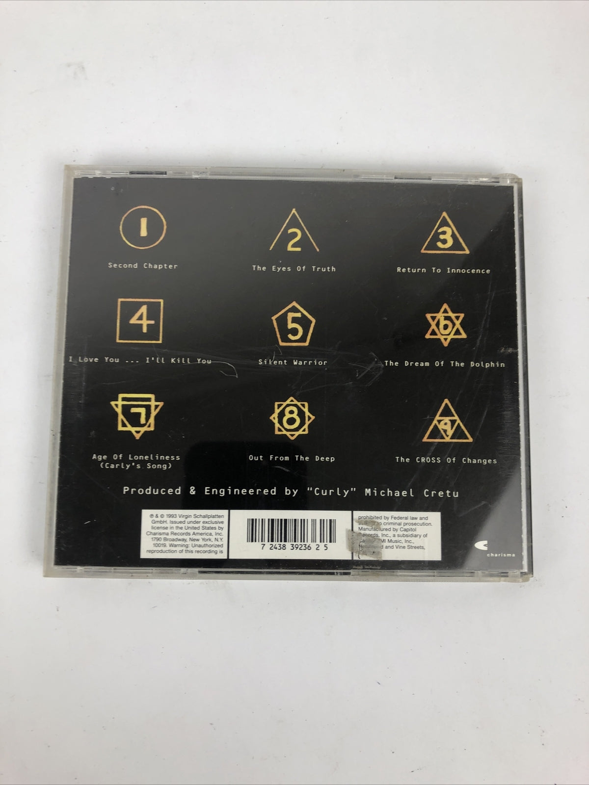 Enigma : The Cross Of Changes - Enigma 2 CD (1993) Charisma Records