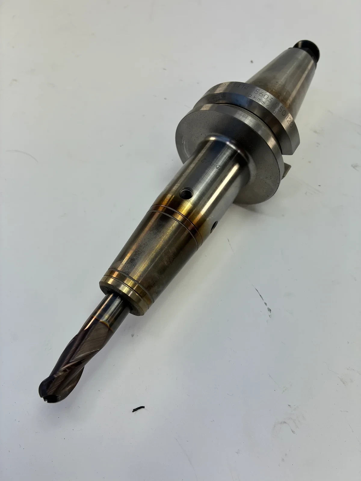 Seco EPB BT40C 1/2” × 120mm Reinforced Shrink-Fit Holder with Carbide End Mill
