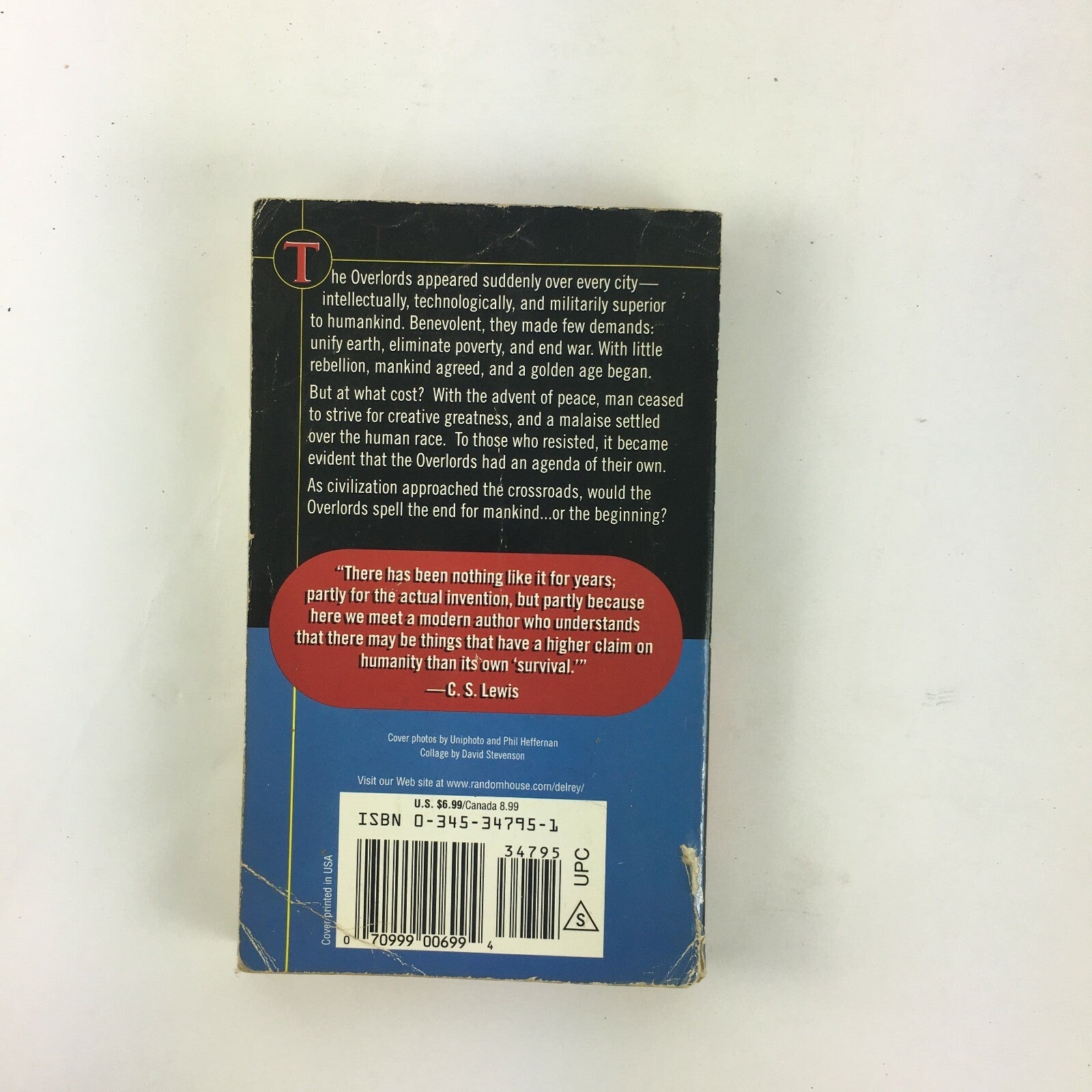 Arthur C. Clarke Author of 3001 The Final Odyssey Childhood's End