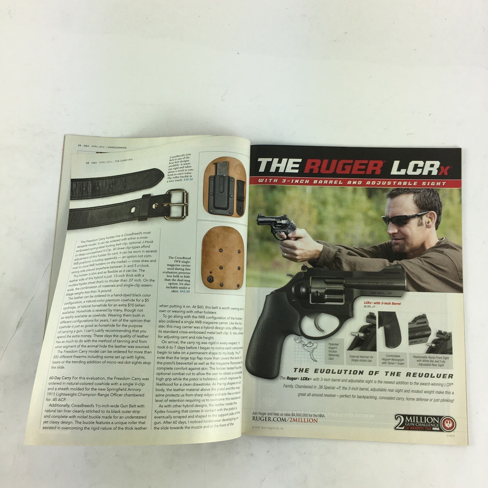 April 2016 Guns & Ammo Magazine Phd Doublestar Dana Loesch Patrick Sweeney Garry