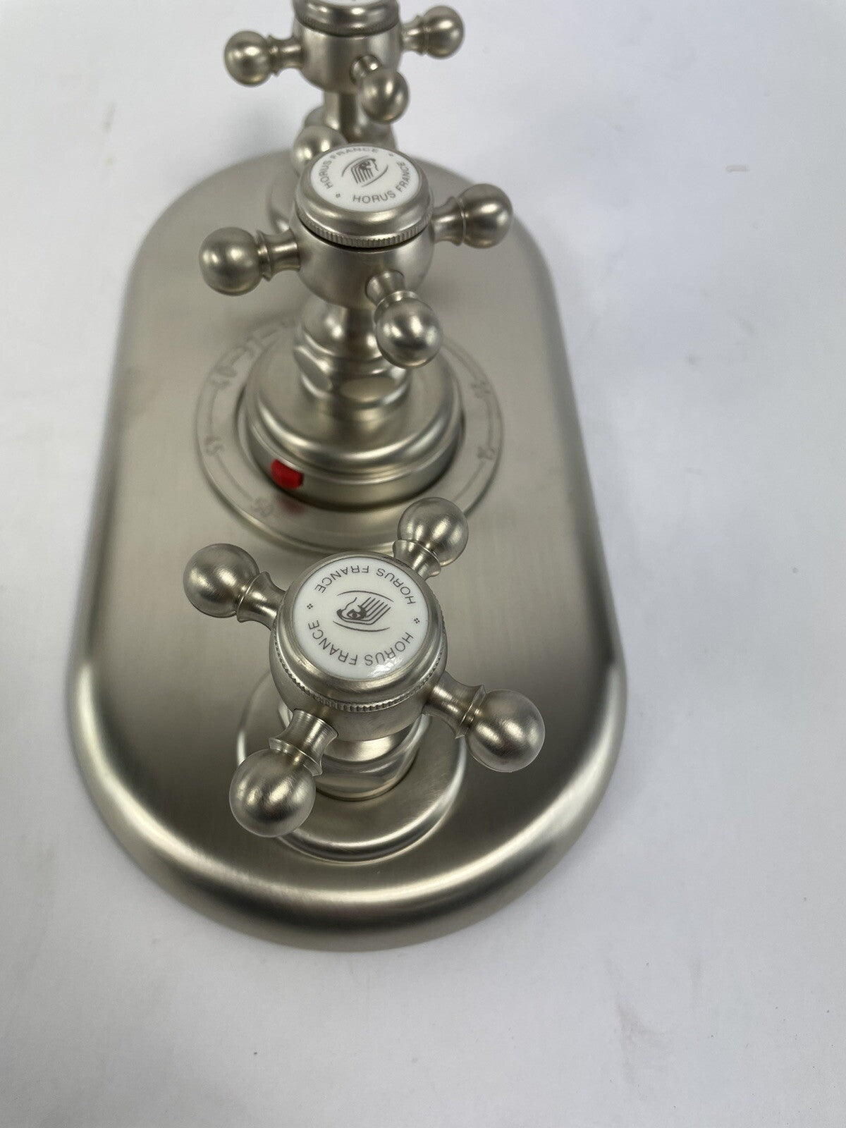 Horus France Julia 527 matte nickel thermostatic shower valve trim