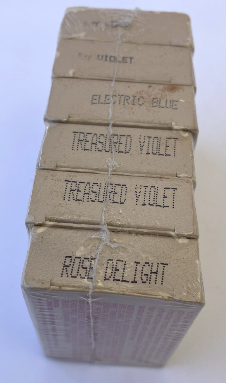 Lot of 5 x Vintage Avon Silk Finish Eyeshadow Singles .05 Oz LOOK