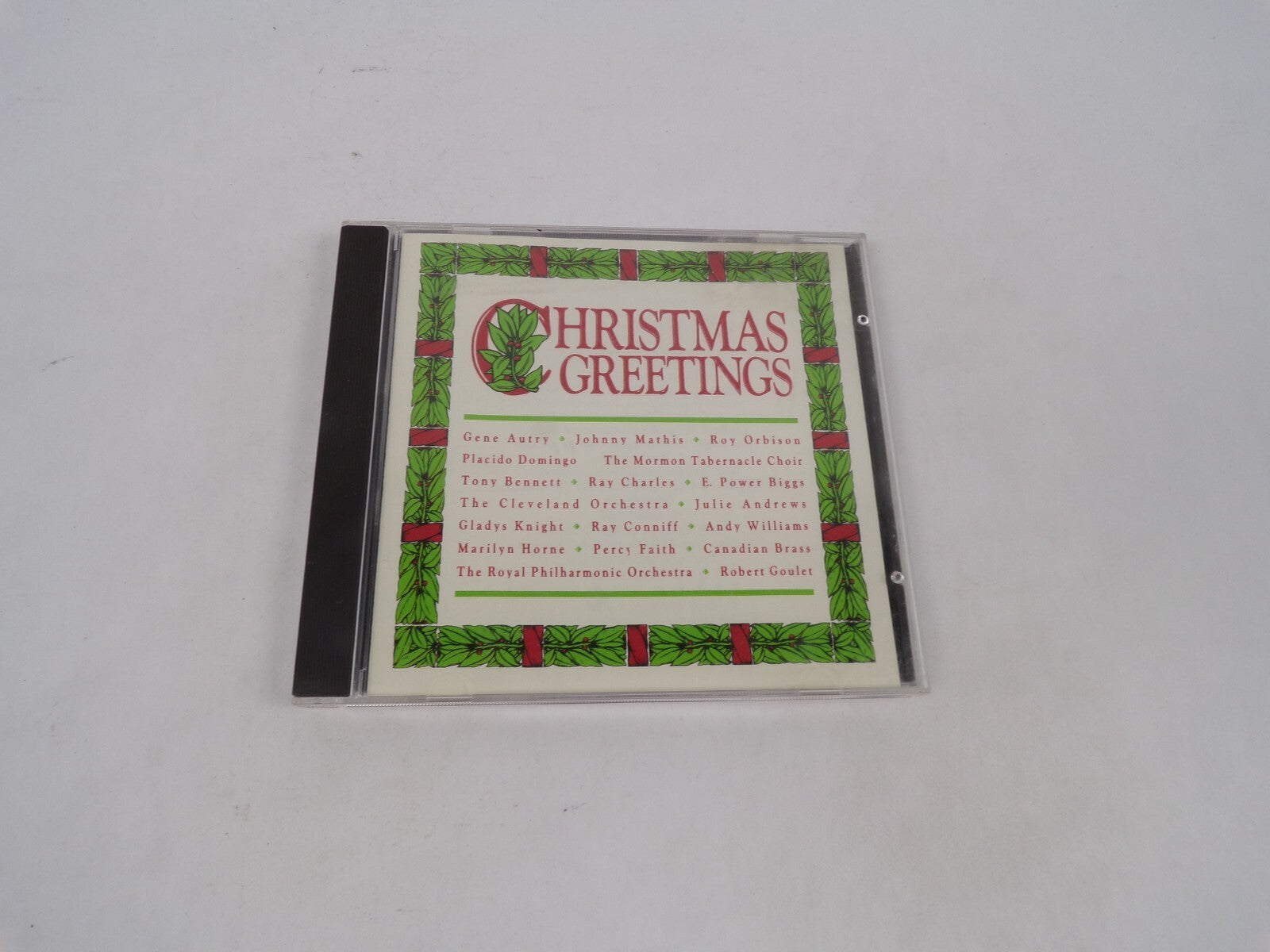 Christmas Greetings Gene Autty Johnny Mathis Roy Orbison Placido Domingo CD#70