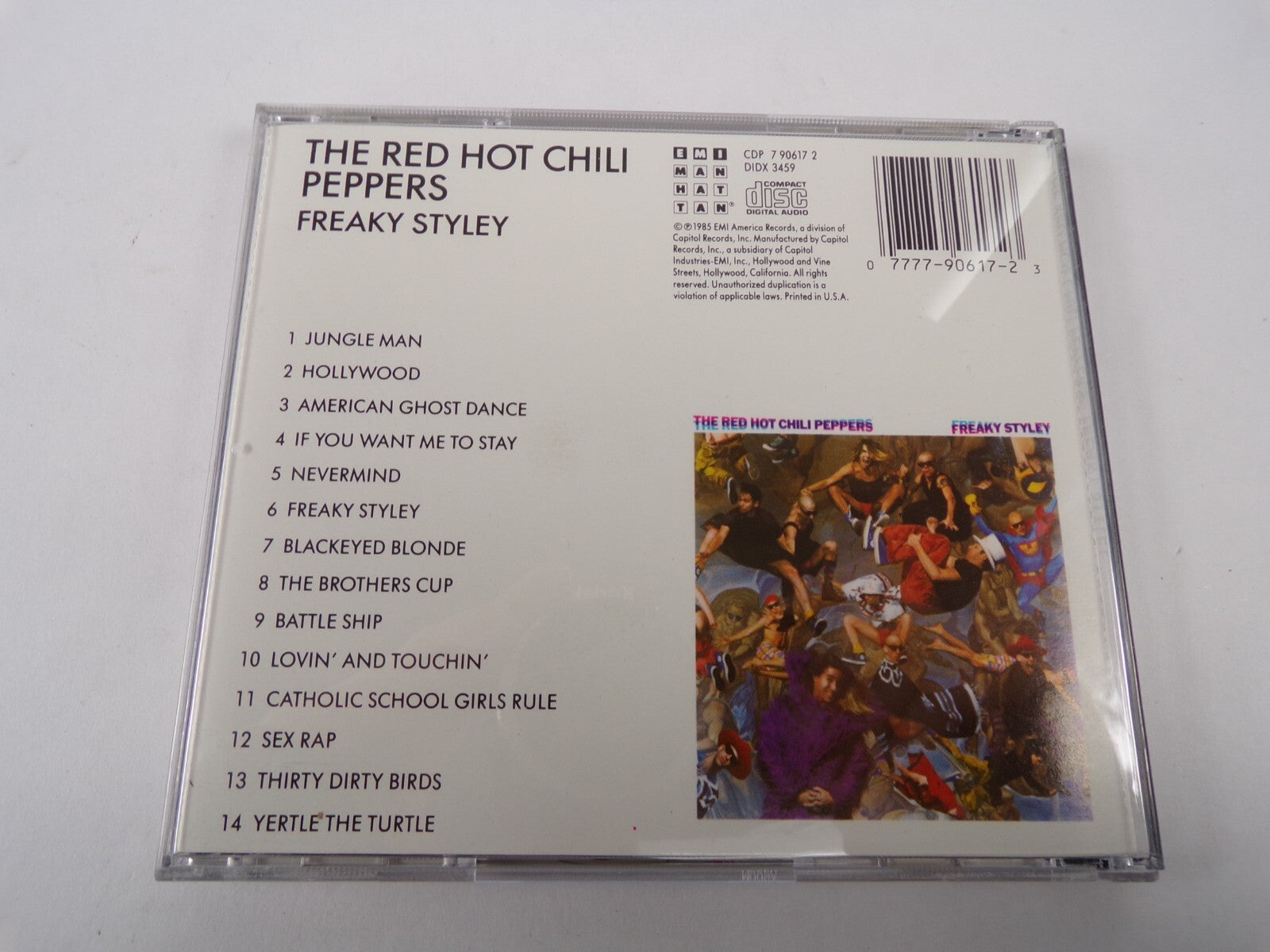 The Red Hot Chili Peppers Freaky Styley Jungle Man Hollywood Battle Ship CD#56