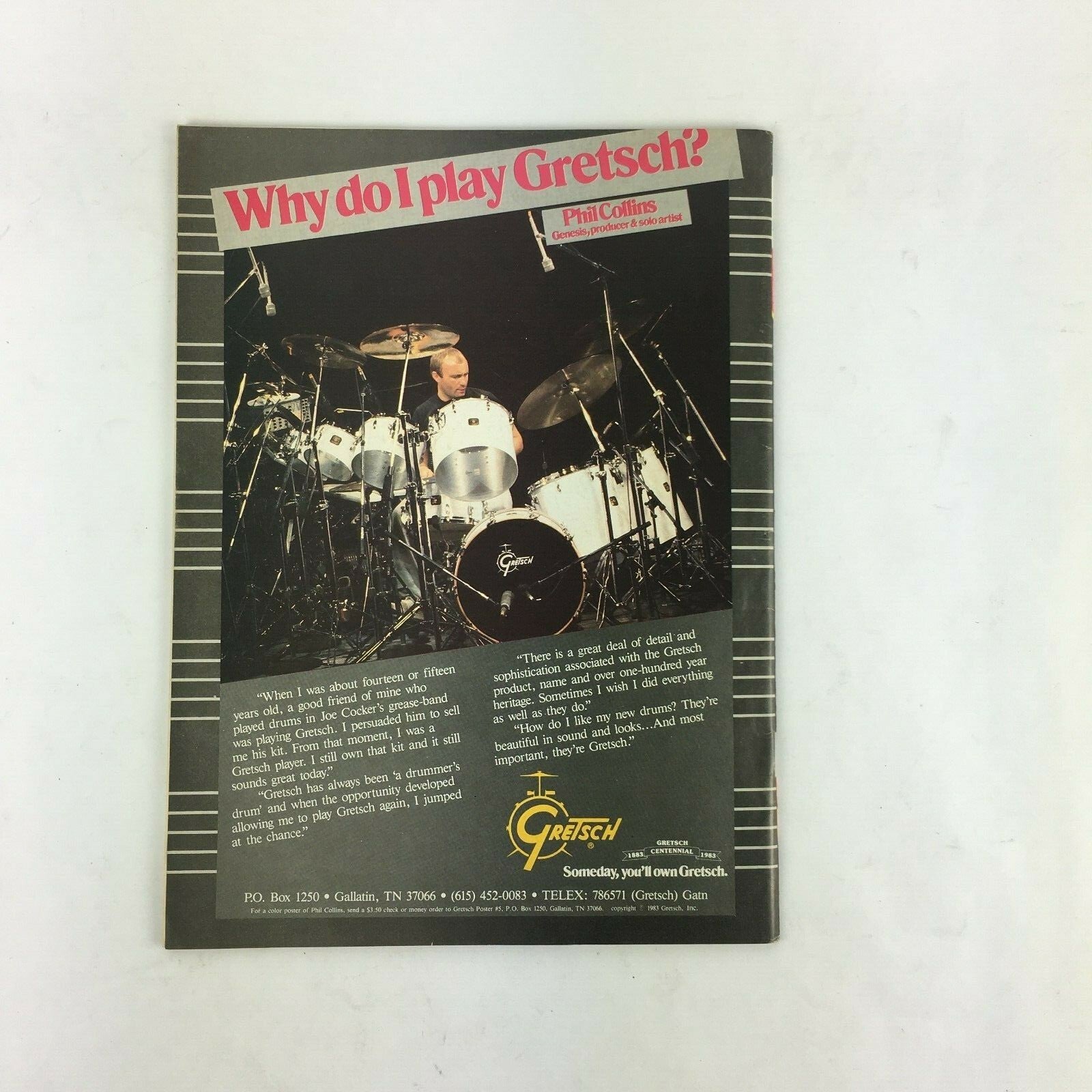 December 1983 Creem Music Magazine Exclusive Interview STRAY CATS Tattoo You!