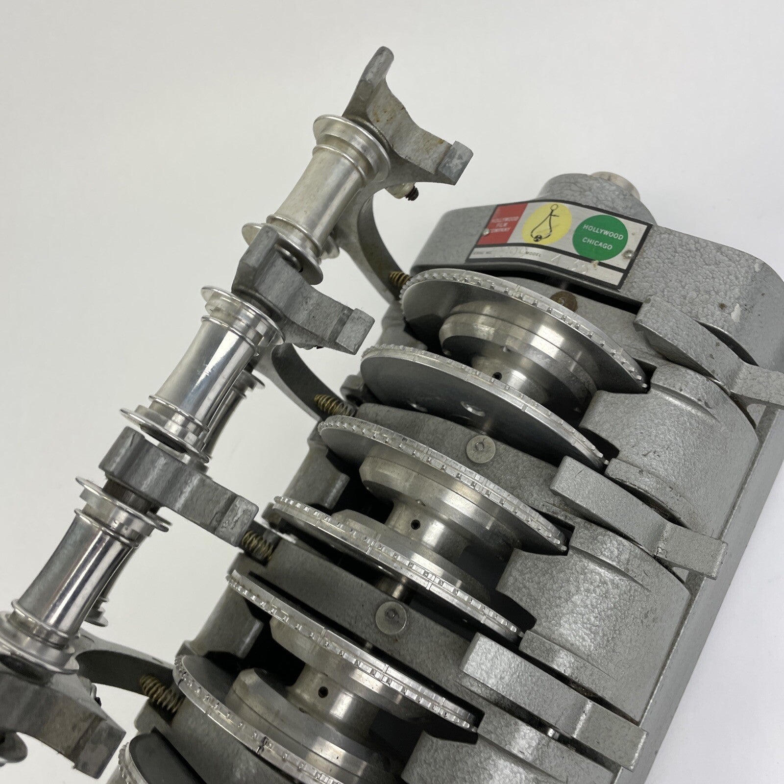 Hollywood Film Co. Universal 35mm 4 Gang Editing Synchronizer Vintage Model 35-4
