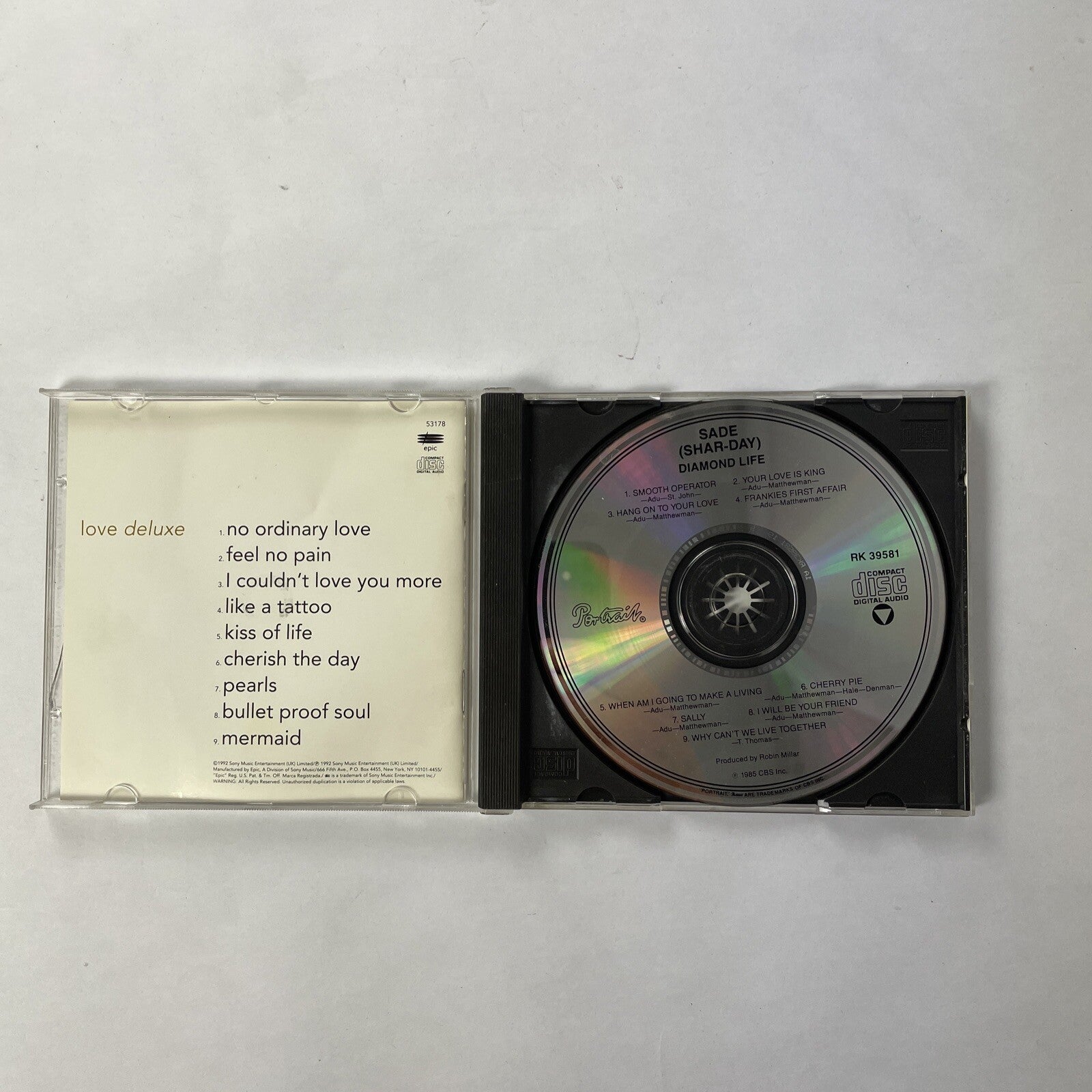 Sade - Love Deluxe CD (2000)  #20