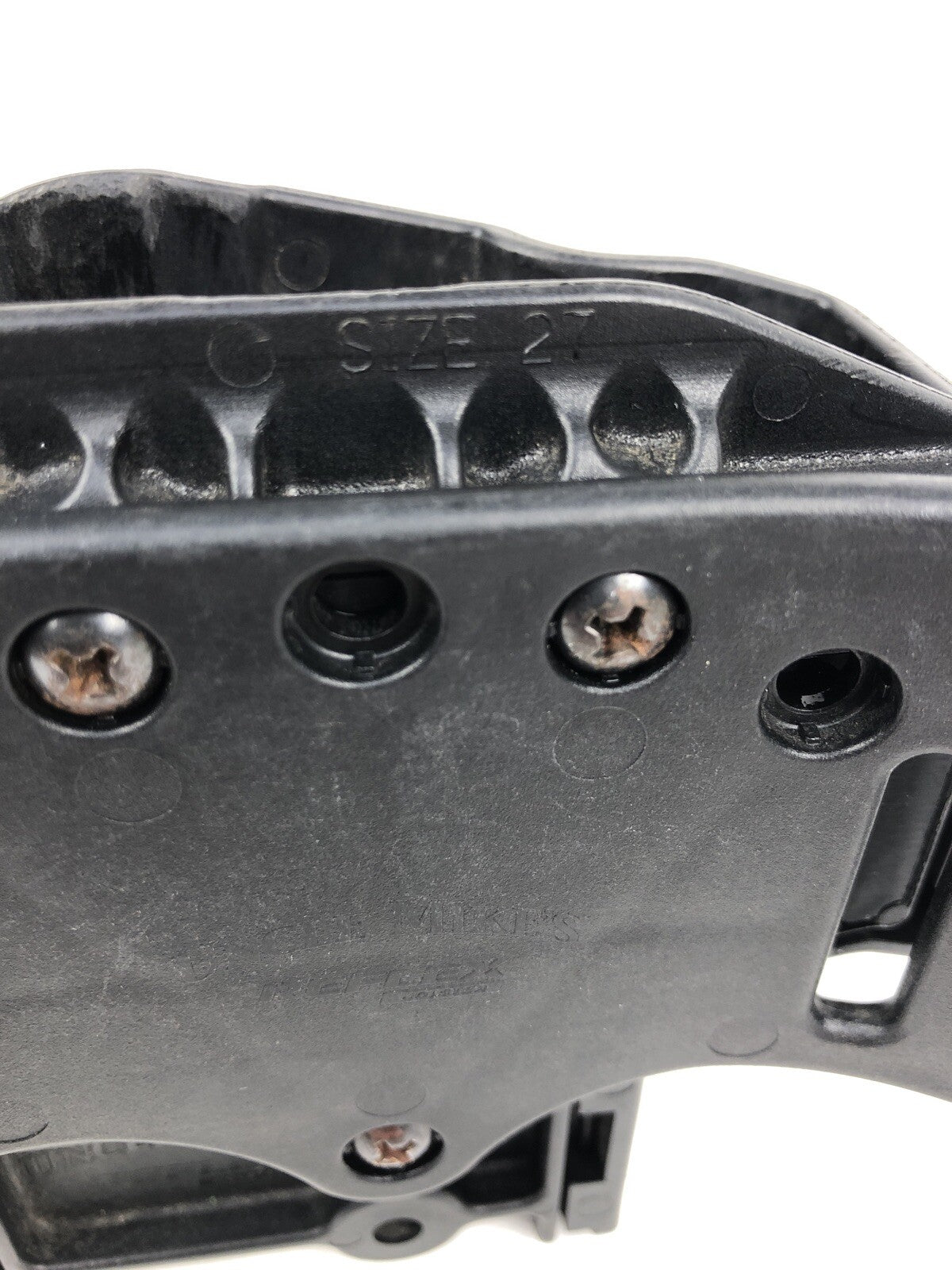 Uncle Mikes Reflex Pistol Gun Holster Open Top Size 27 RH Black - FSTSHP Free