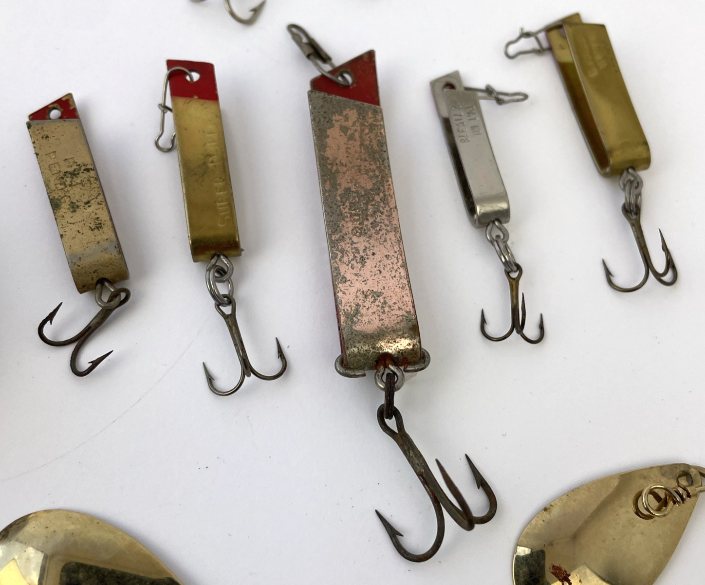 Trout Salmon Fishing Lure Huge Lot Kastmaster Luhr Jensen Phoebe Mac Dan Z-Ray +