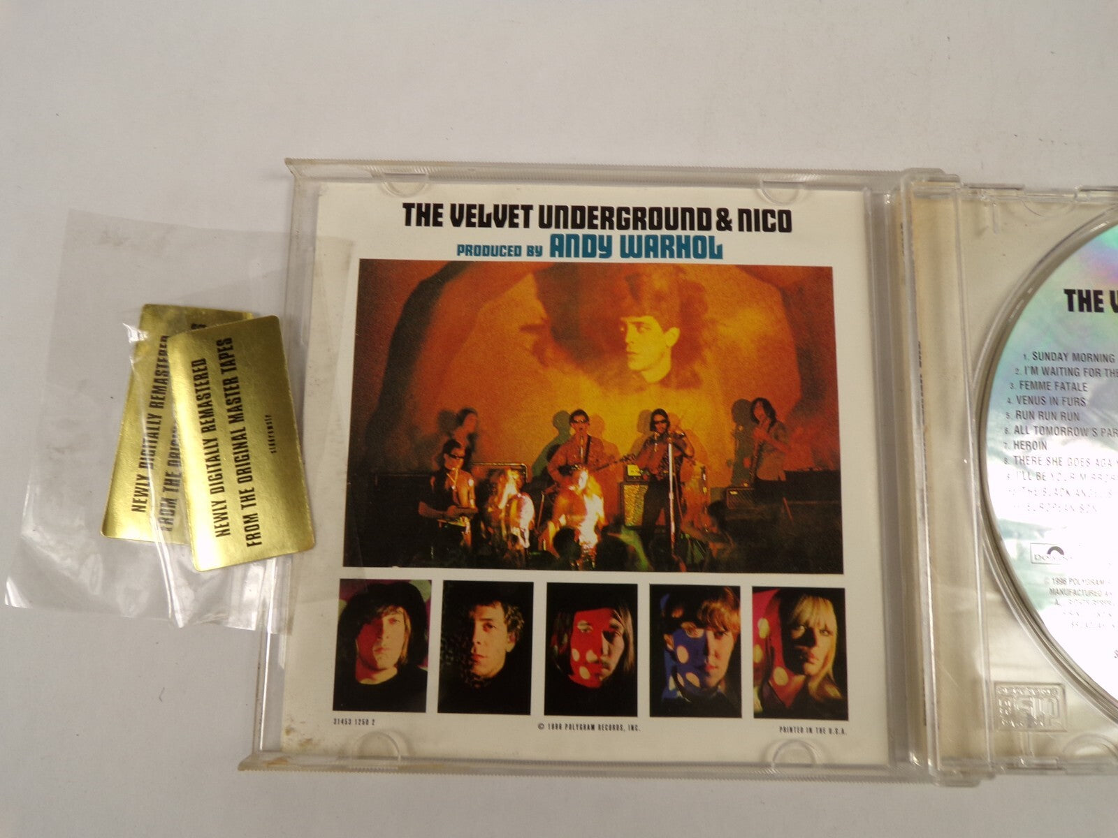 Andy Warhol Sunday Morning Venus In Furs Run Run Run Heroin Femme Fatale CD#51