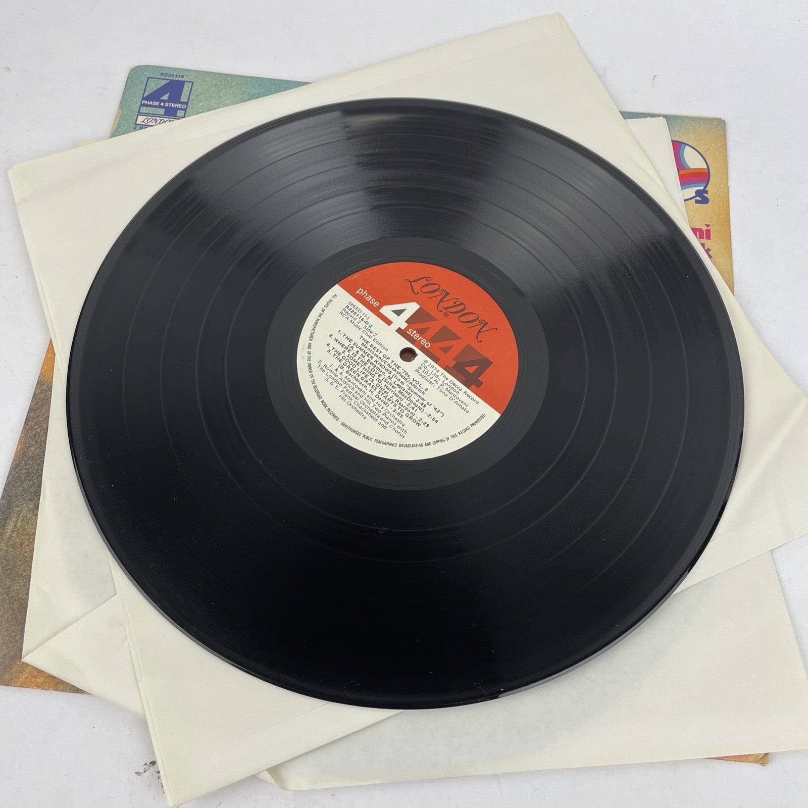 Mantovani, Frank Chacksfield, Ronnie Aldrich – The Best Of The '70s Vol. 2 LP