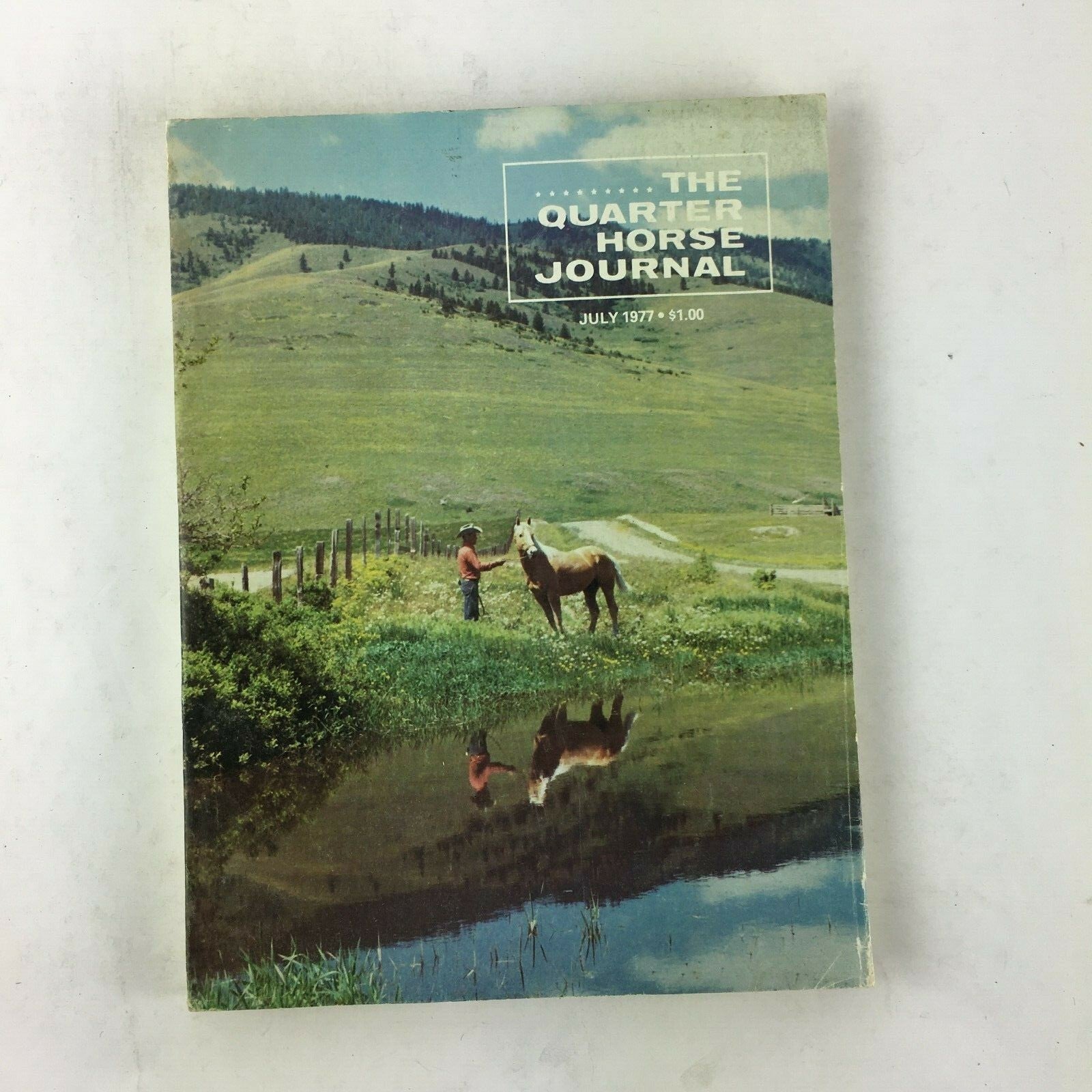July 1977 The Quarter Horse Journal Magazine Bristol Tennessee Thunder Valley