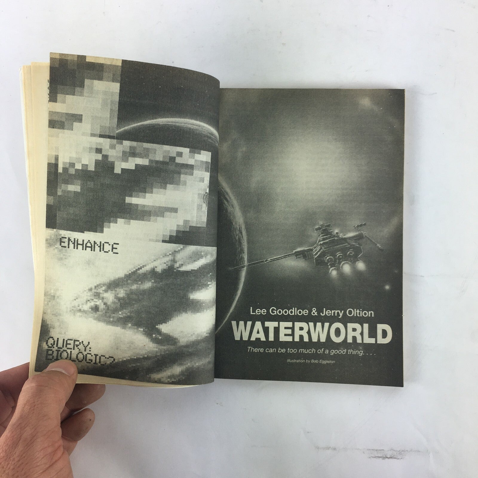 March 1994 Analog ScienceFiction Fact Magazine WaterworldLee Goodloe JerryOltion