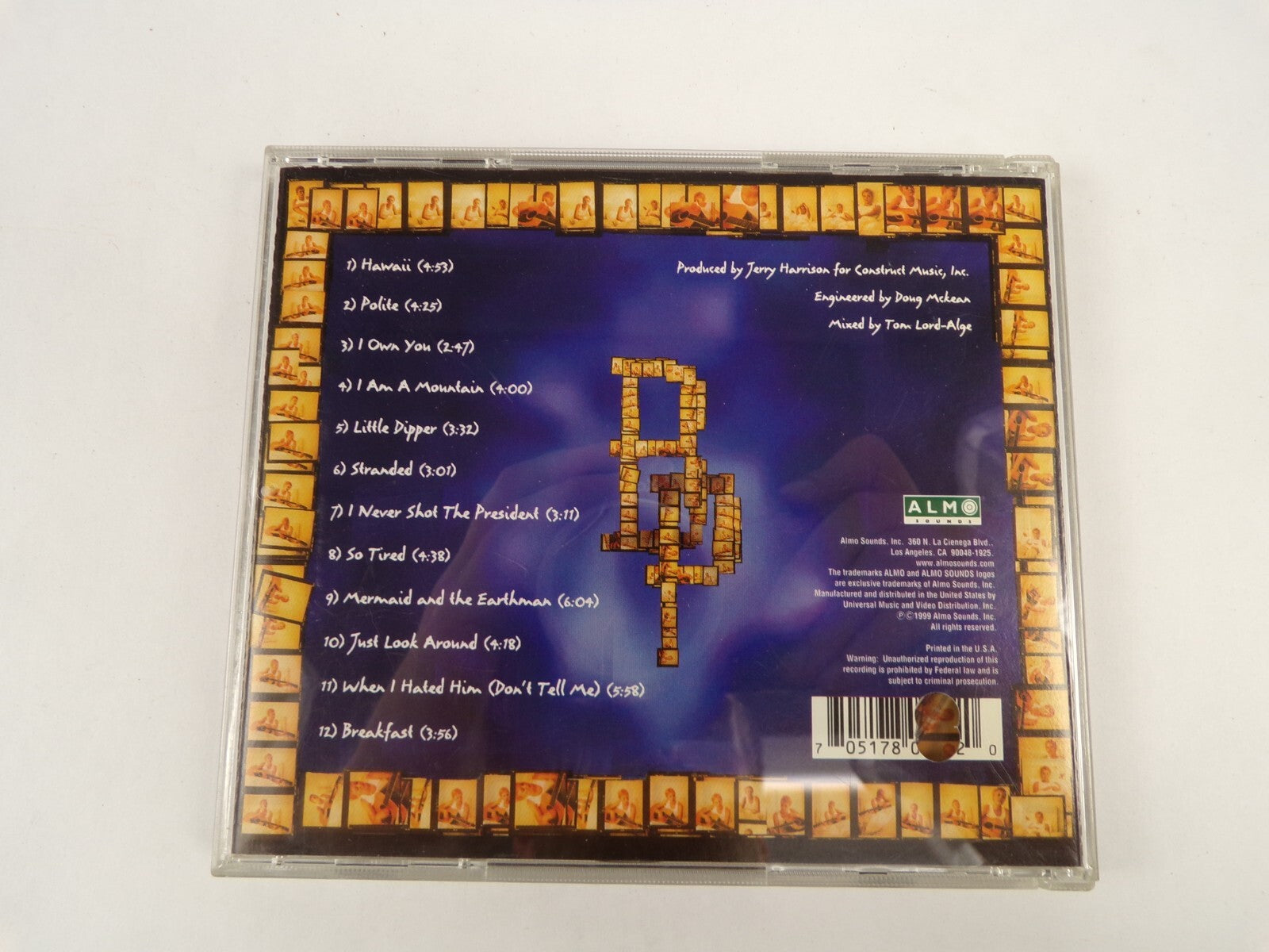 Bijou Phillips I'd Rather Eat Glass Hawaii Polite I Own You Stranded CD#43