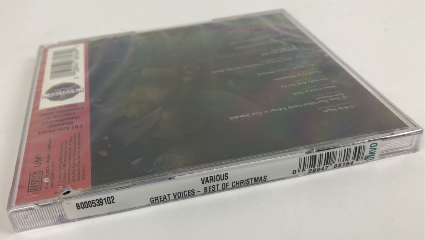 The Best Of Great Voices of Christmas 20th Century Masters  CD New Sealed - #33