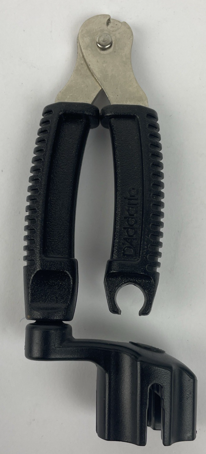 D'Addario Pro-Winder Guitar String Winder with Clipper & Bridge Pin Puller