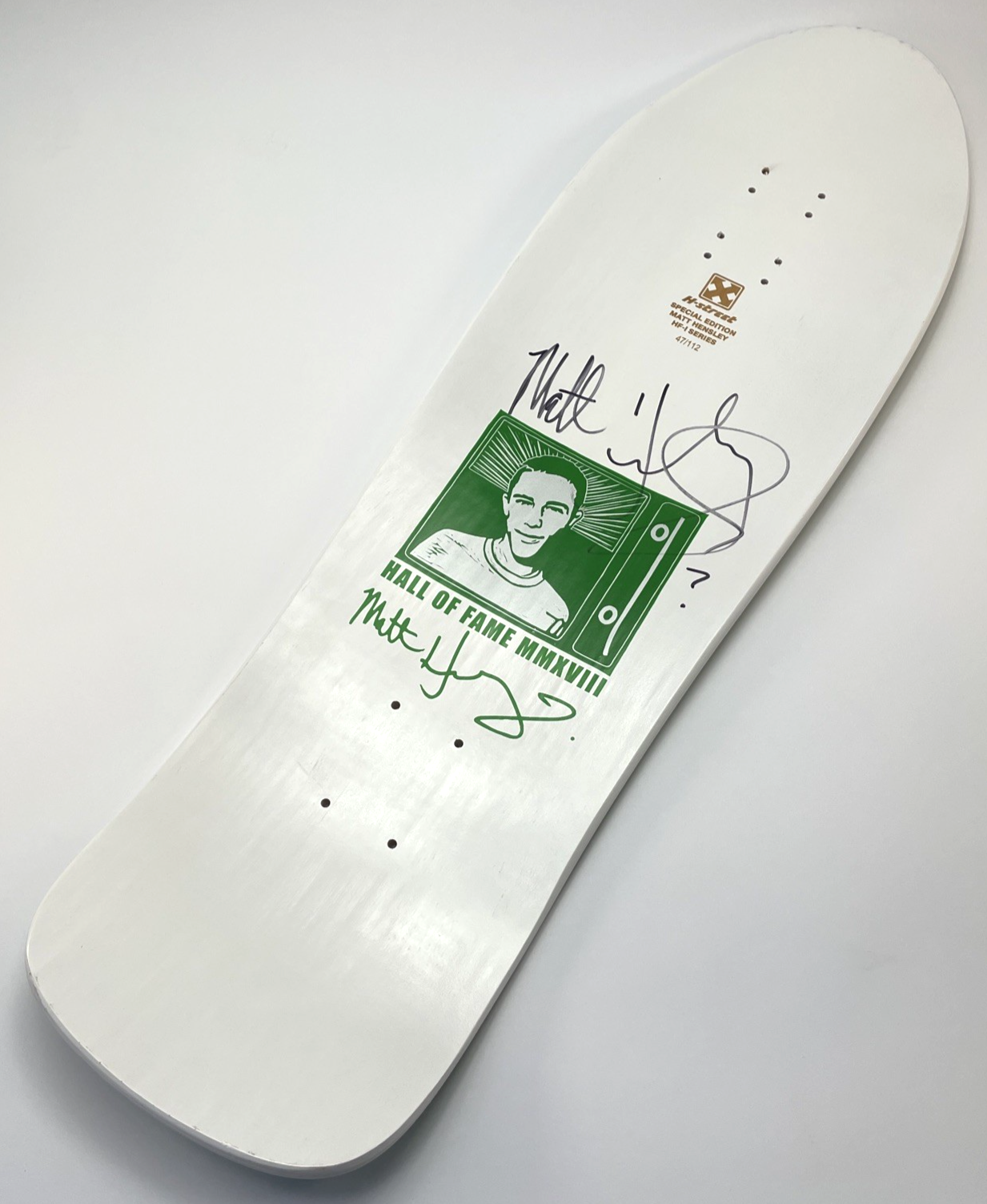 Matt Hensley H-STREET " Eagle * King Size Special Edition Skateboard Deck Signed