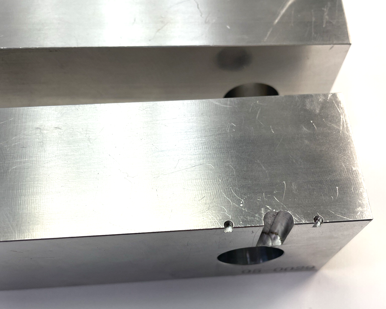 6" x  2" x 1.5" Machined Aluminum Vise Jaws For Kurt / Haas / Shars 6"  Vises