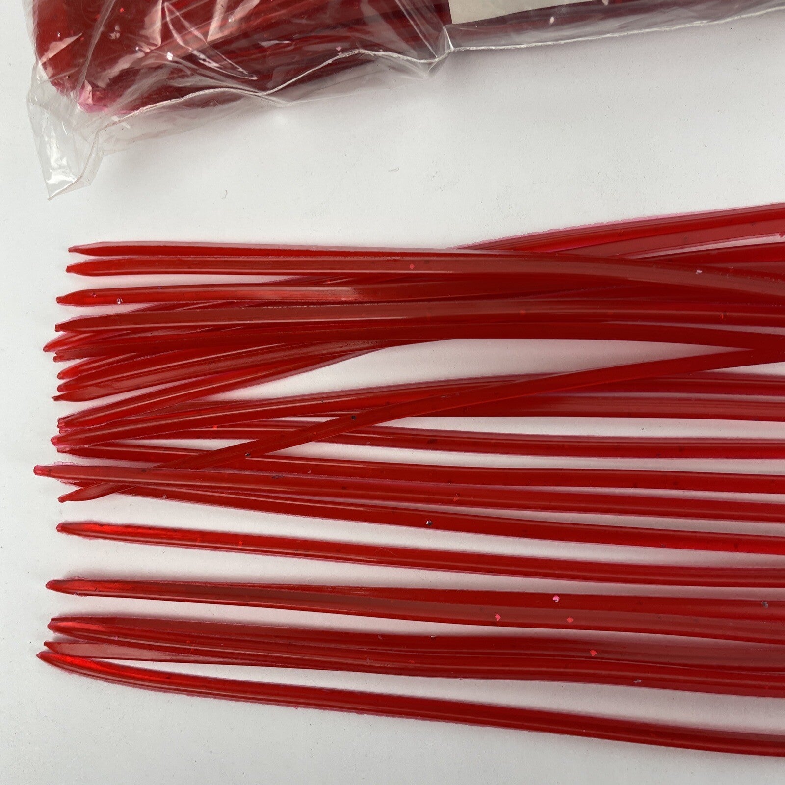 Newell MFG 10-pack offshore trolling fishing skirts red for tuna marlin and wahoo lures